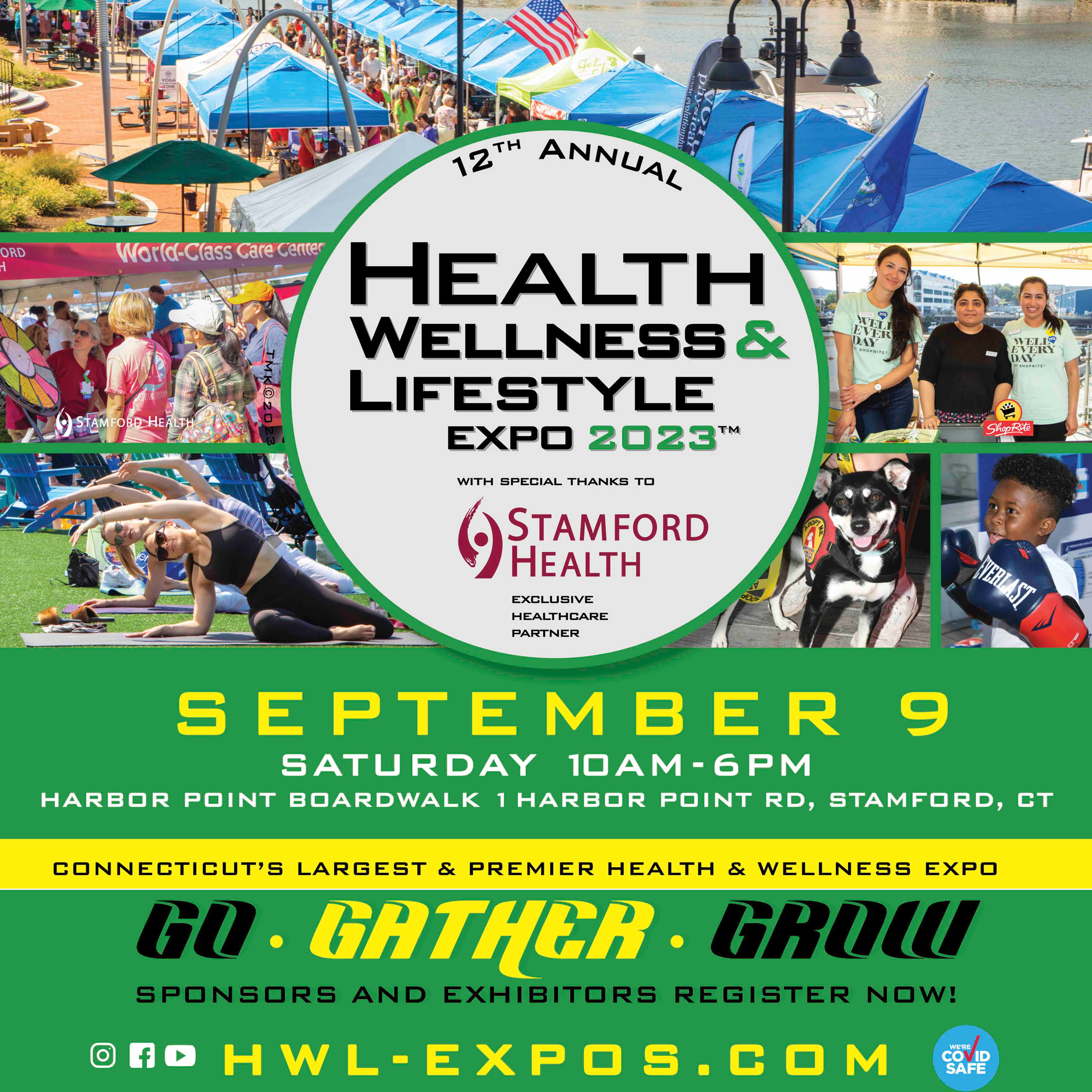 12th Annual Health Wellness & Lifestyle Expo 2023   with special thanks to Stamford Health