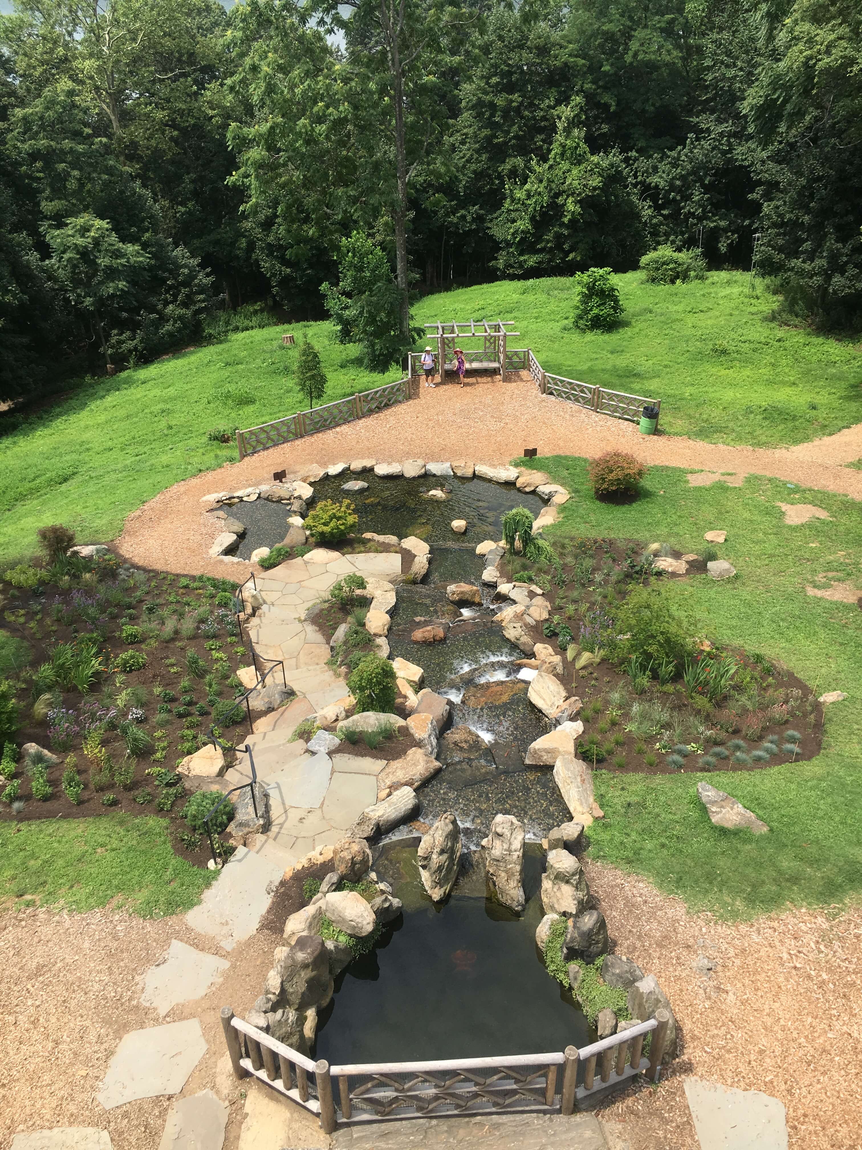 Day Trip to the Untermyer Gardens Conservatory water