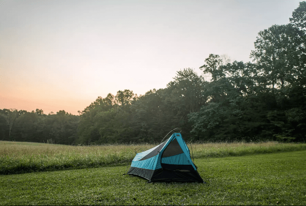 hip camp glamping Tennessee