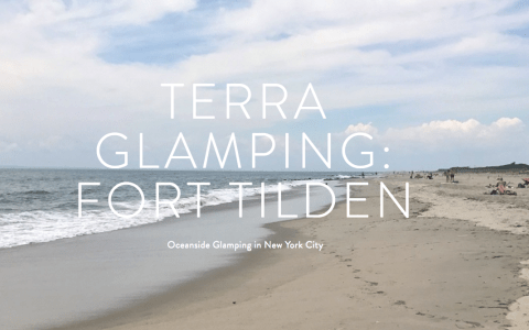 Pop-Up Glamping Experience at Fort Tilden Park this Summer