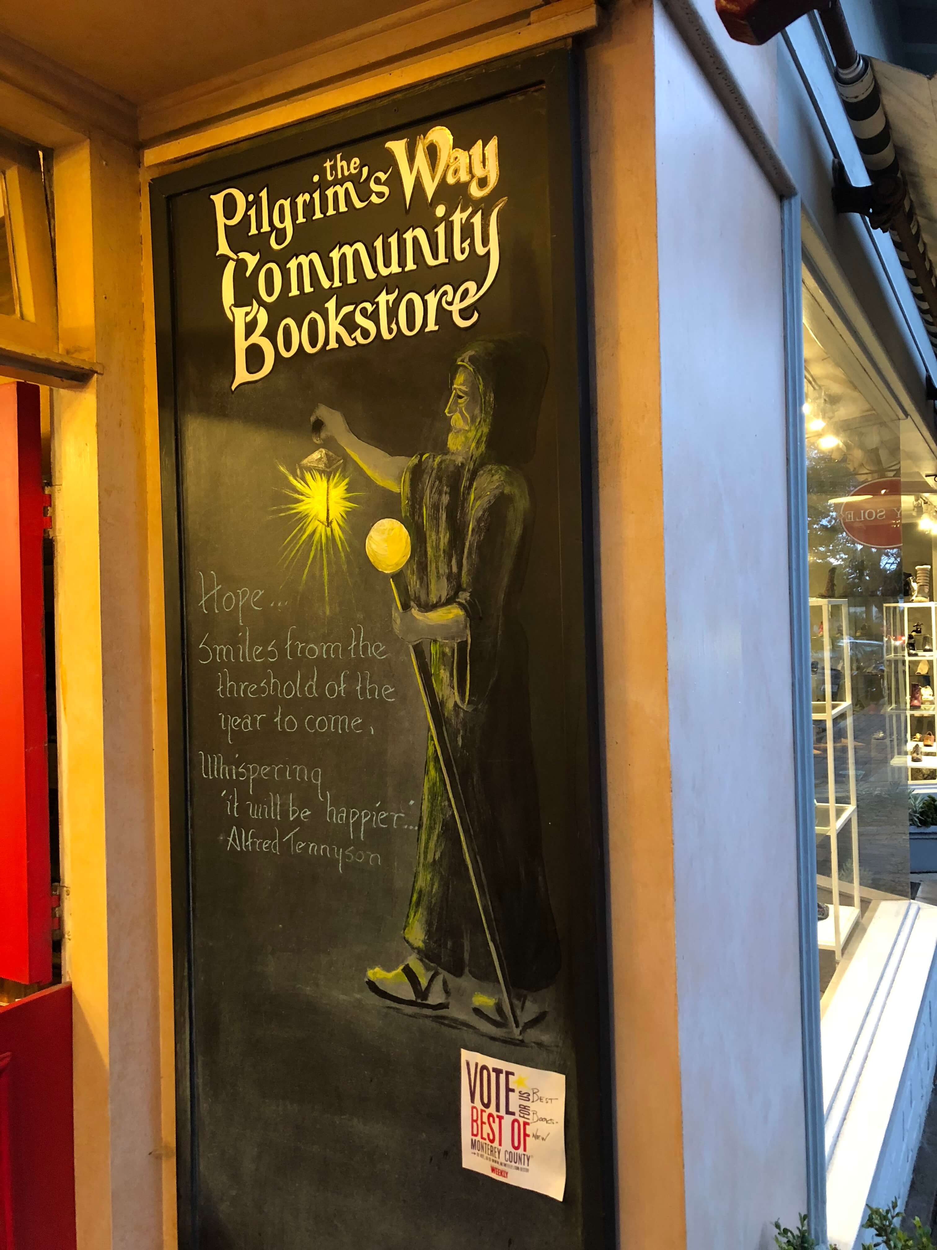 bookstore in carmel-by-the-sea