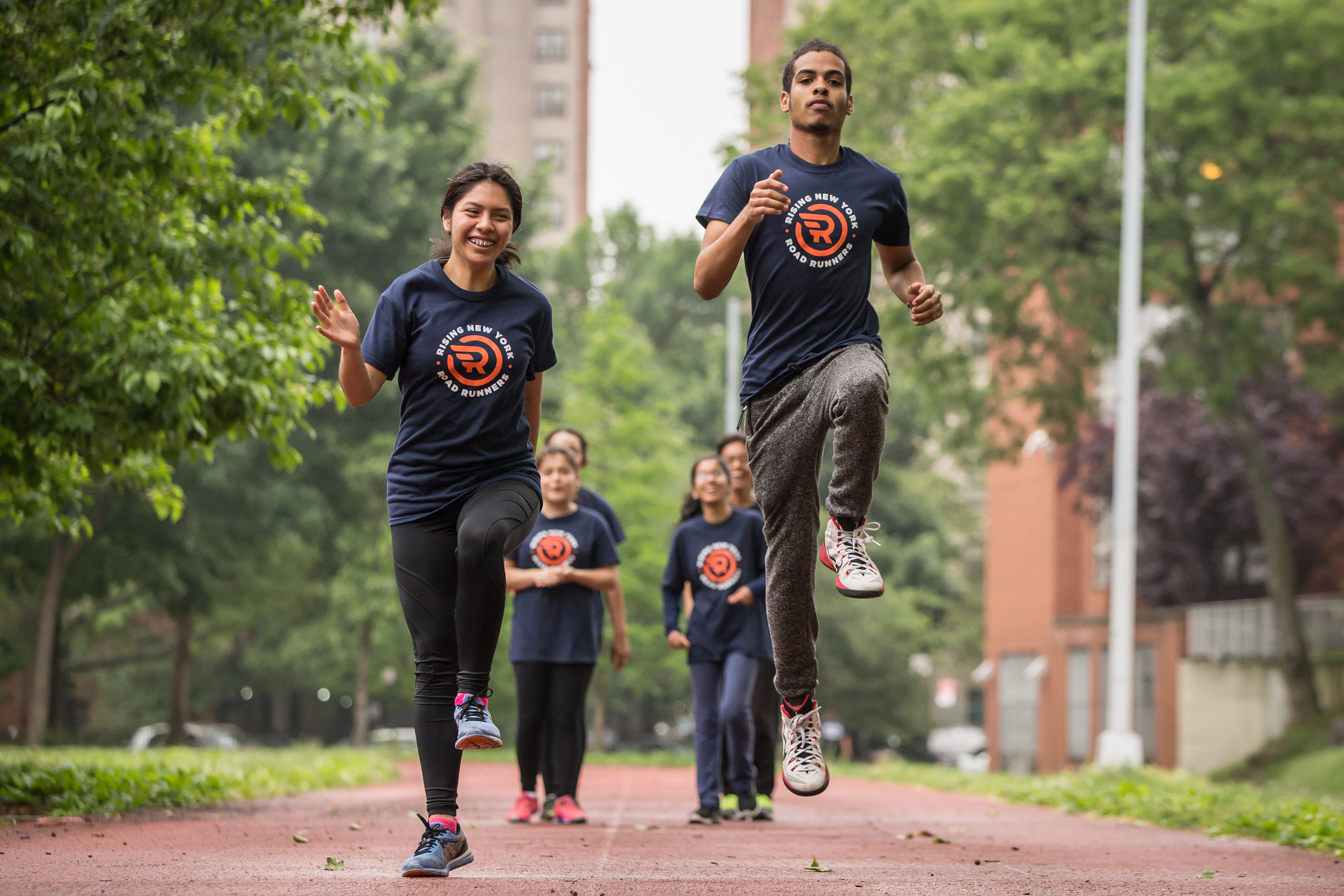Rising New York Road Runners program for families in NYC