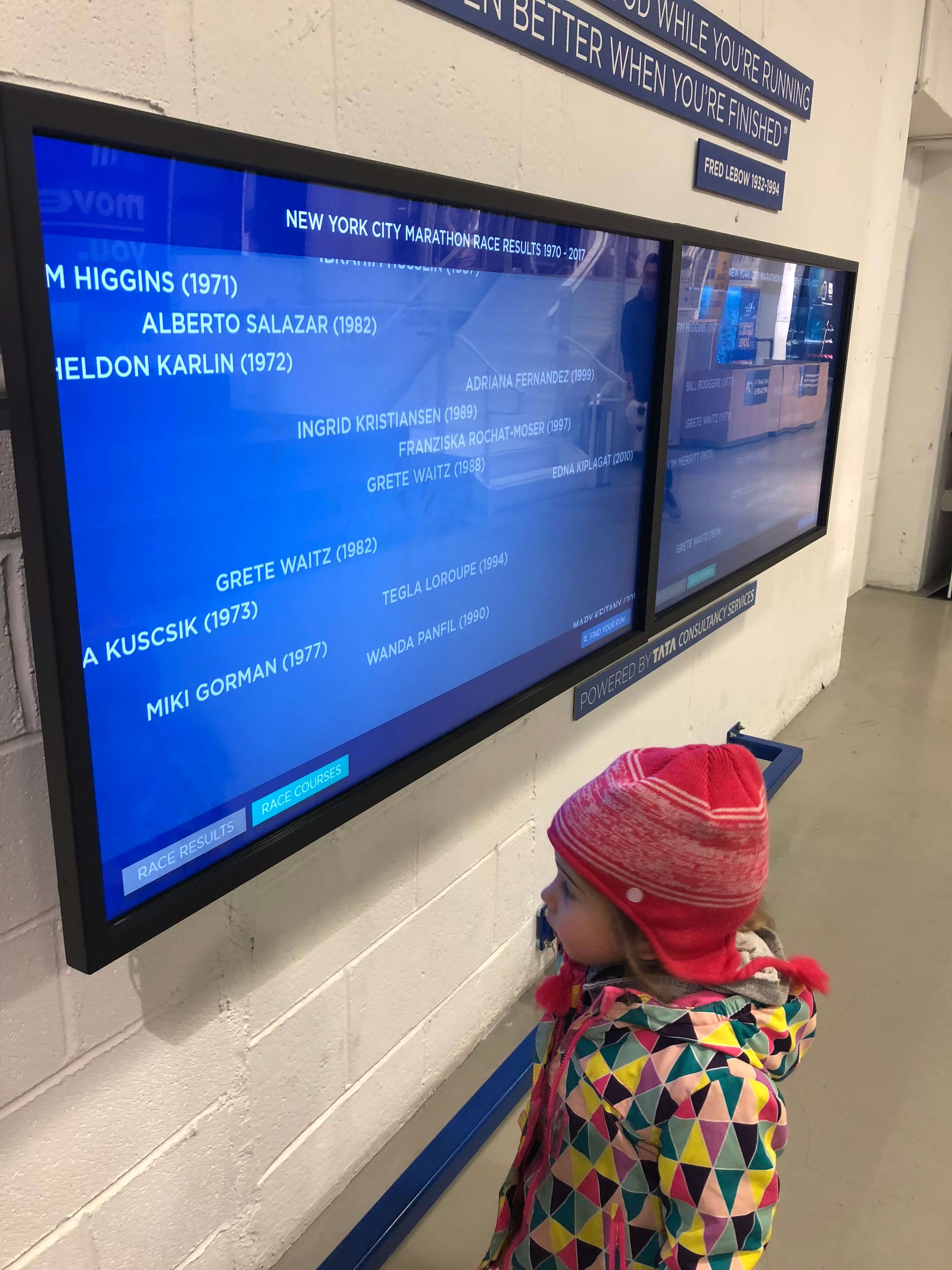 Free Rising New York Road Runners Classes running board