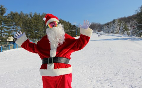 Holiday Events from Pennsylvania Ski Resorts Santa Claus