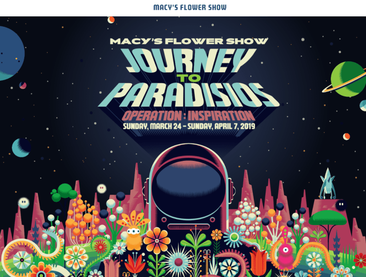 Macy's Herald Square Flower Show 2019 - Journey to Paradisios