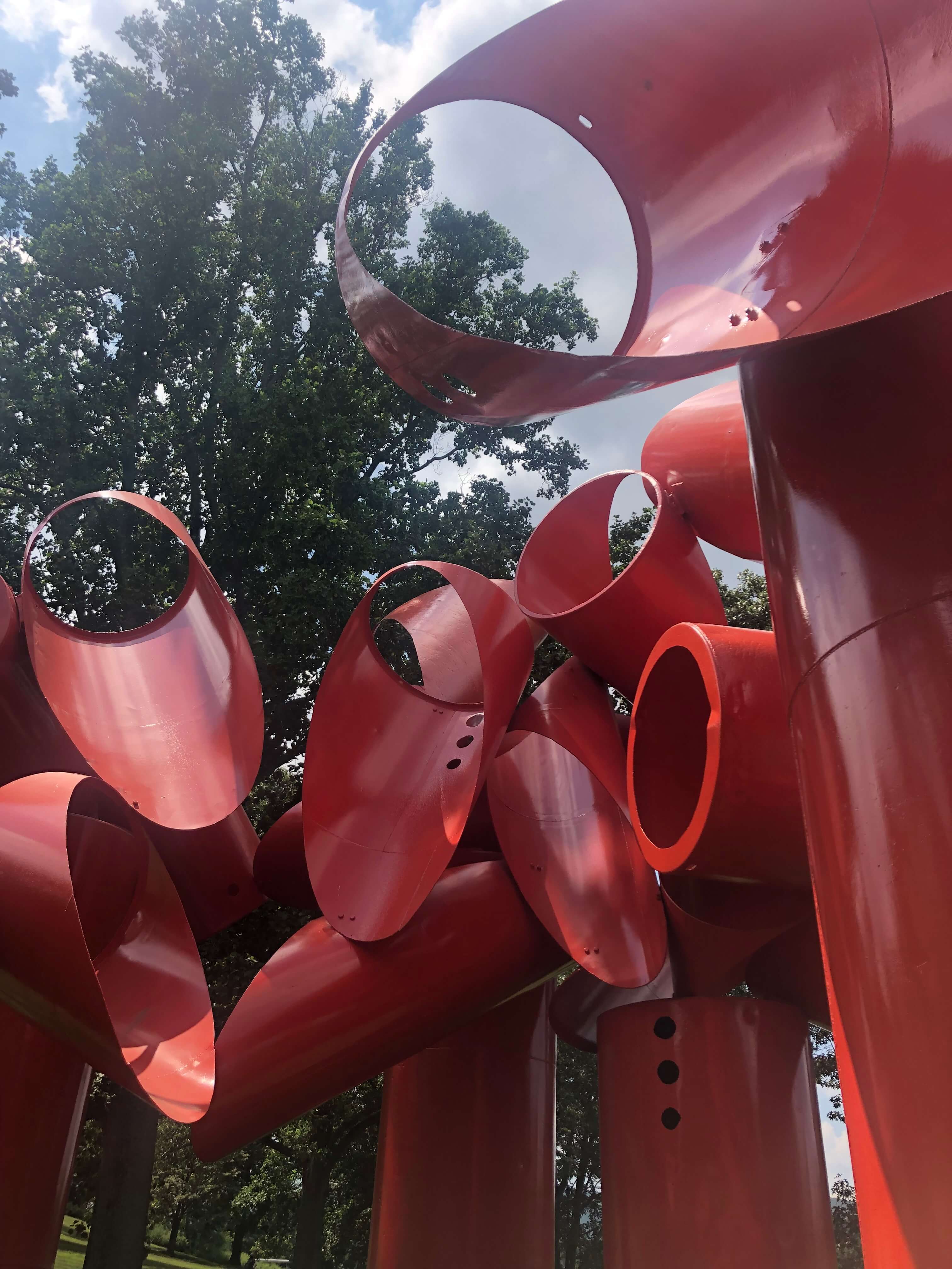 Iliad by Alexander Liberman at Storm King Arts Center