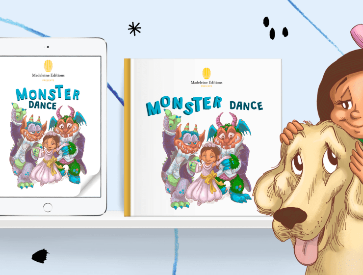 Monster Dance new book for kids dealing with COVID-19