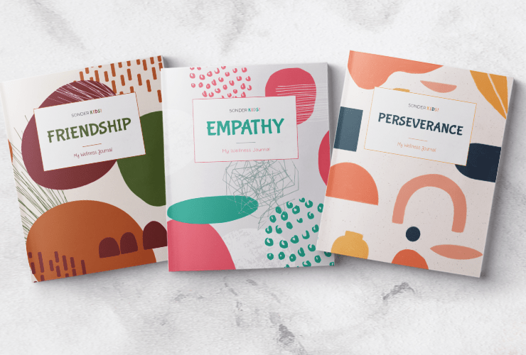 SILK + SONDER’S Sonder Kids journals.