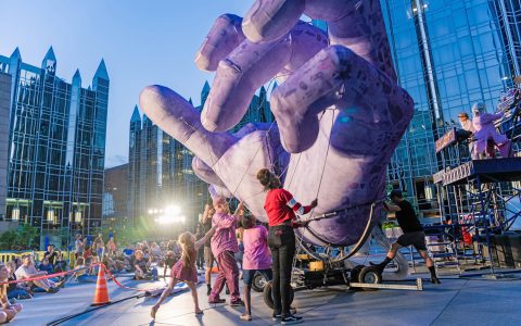 Lincoln Center for the Performing Arts welcomes audiences with autism and other developmental disabilities and their families to Big Umbrella Outdoors