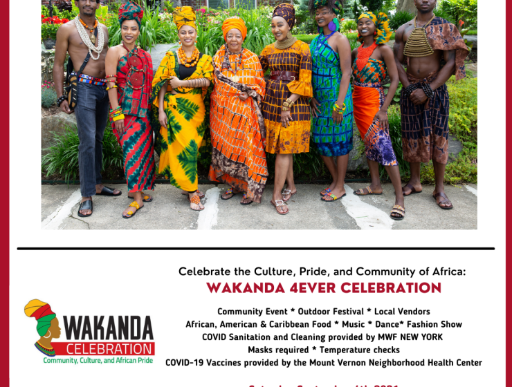 Wakanda Celebration in Mount Vernon