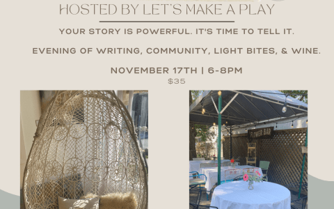Sip and Write at KAHLO Collective