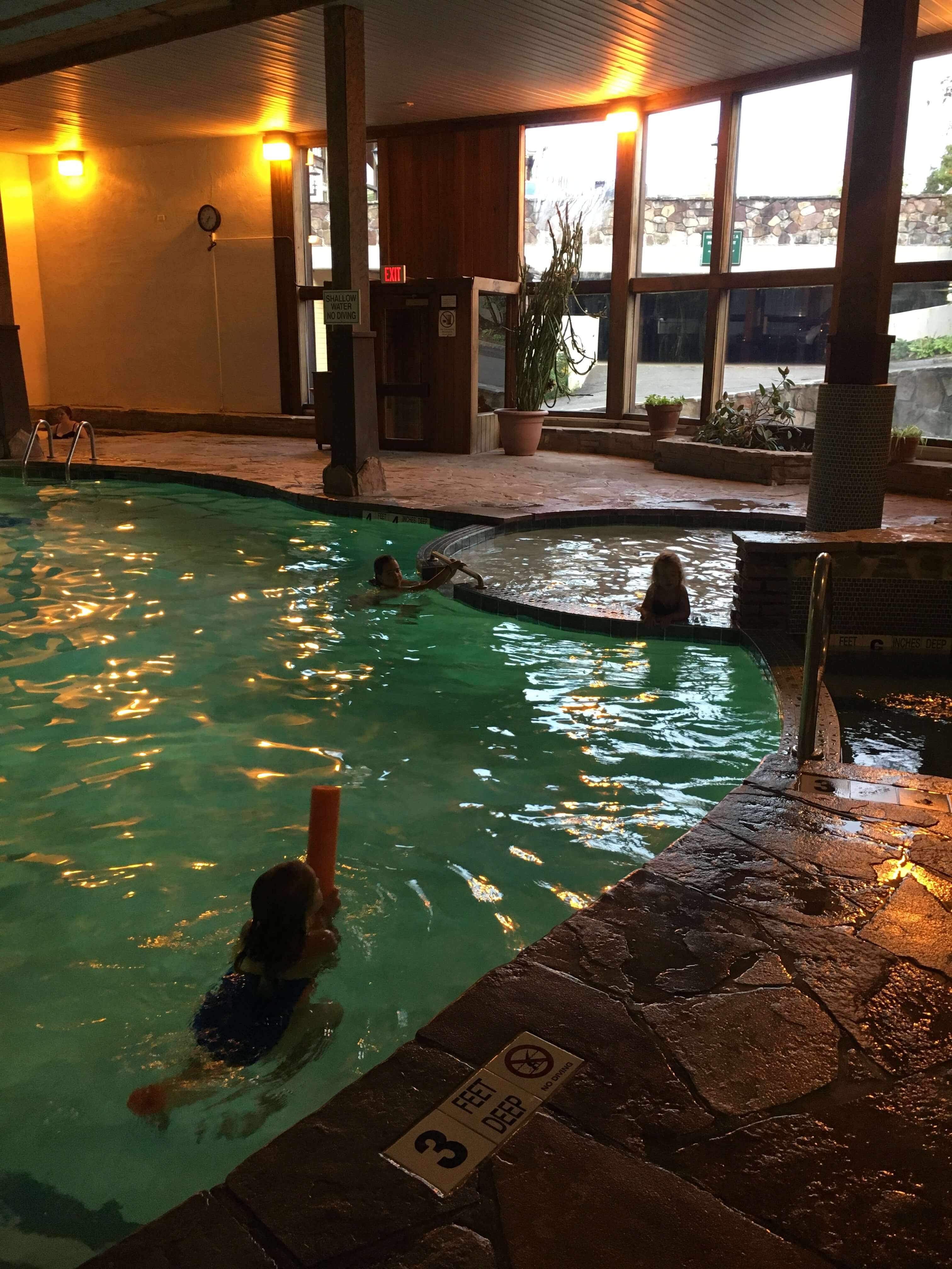 pool at golden arrow lake placid