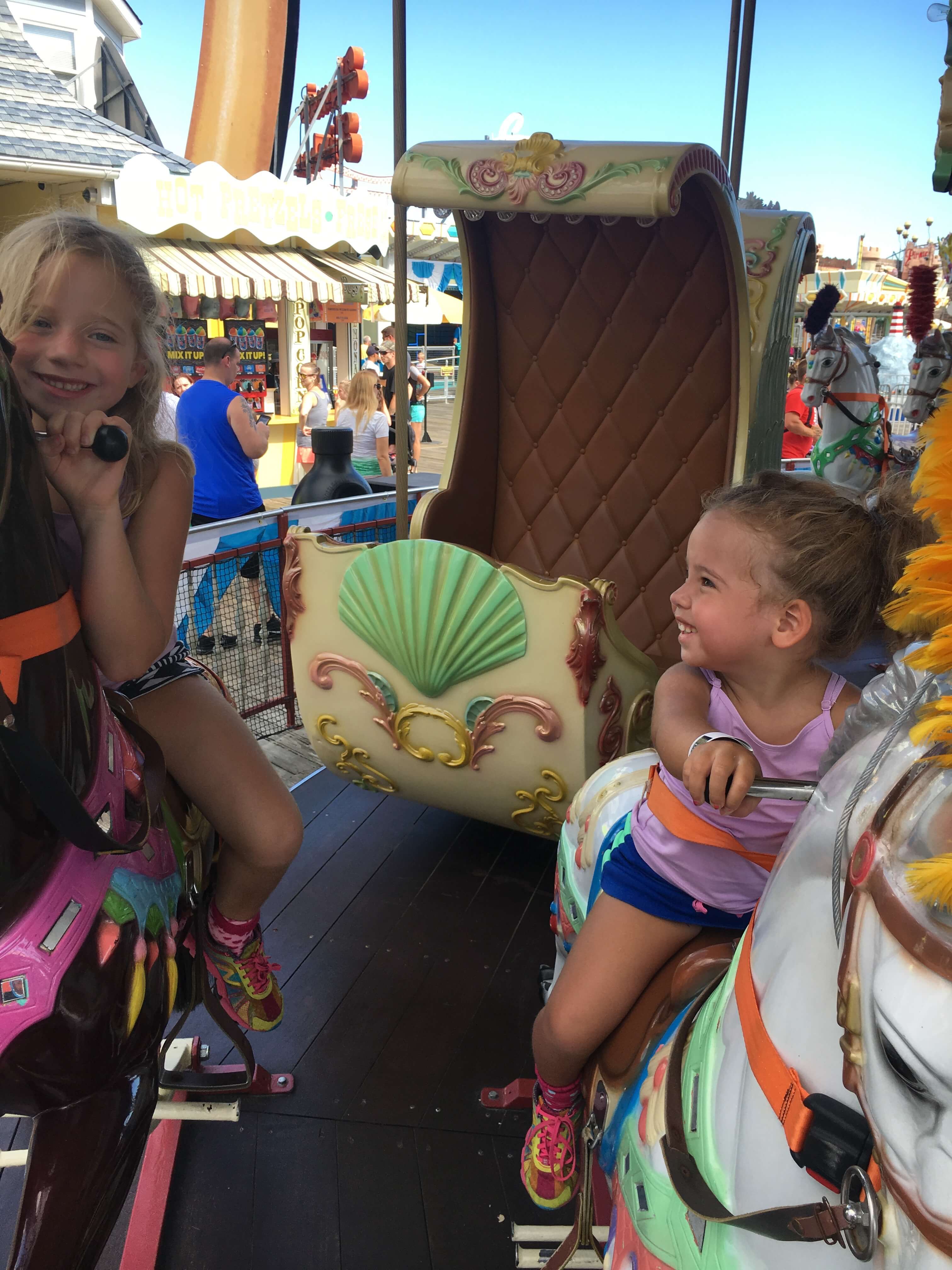 carousel Fall Fun at Morey’s Piers fun rides