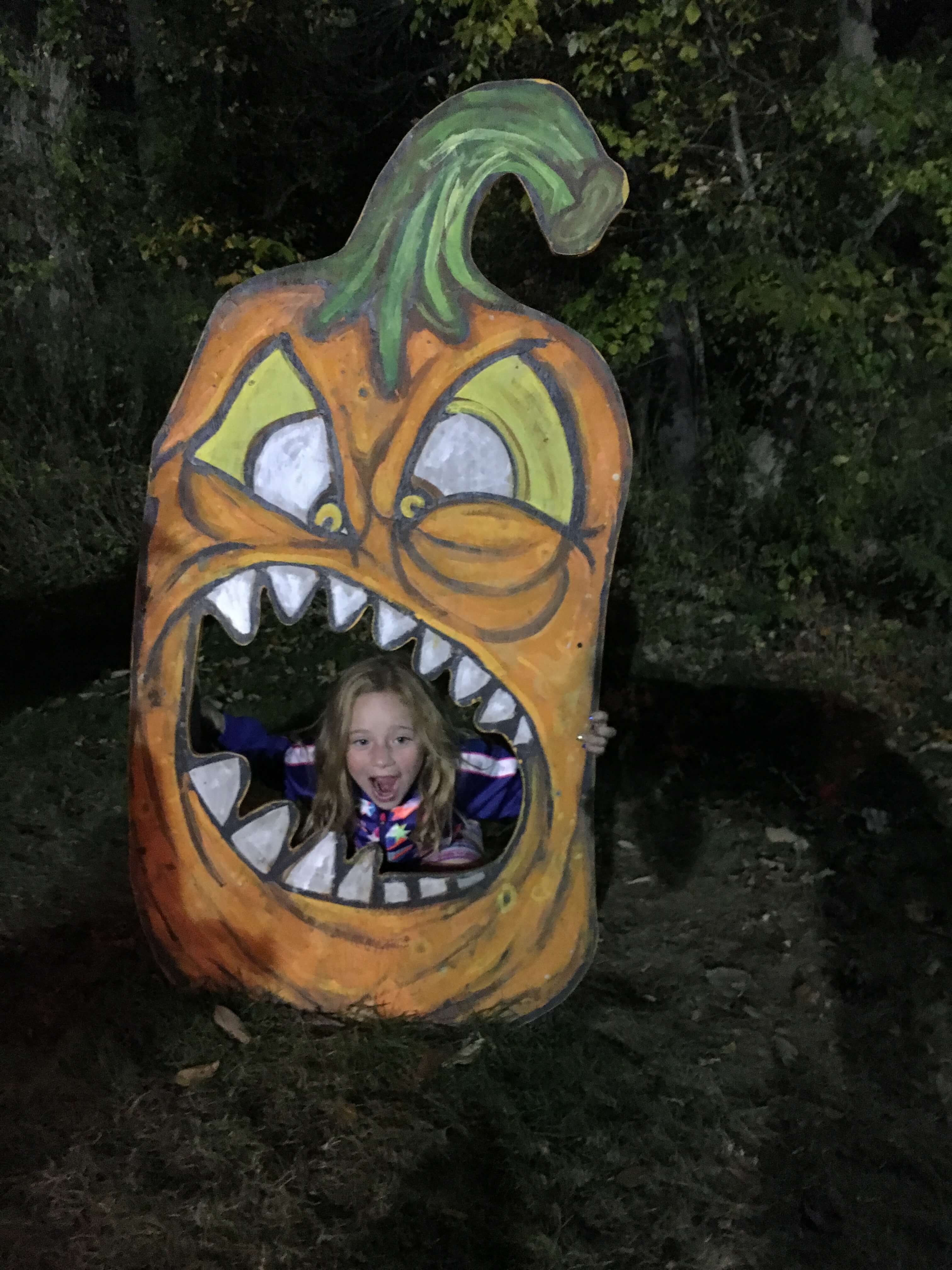 Getting Psyched for Halloween at the Great Jack O'Lantern Blaze
