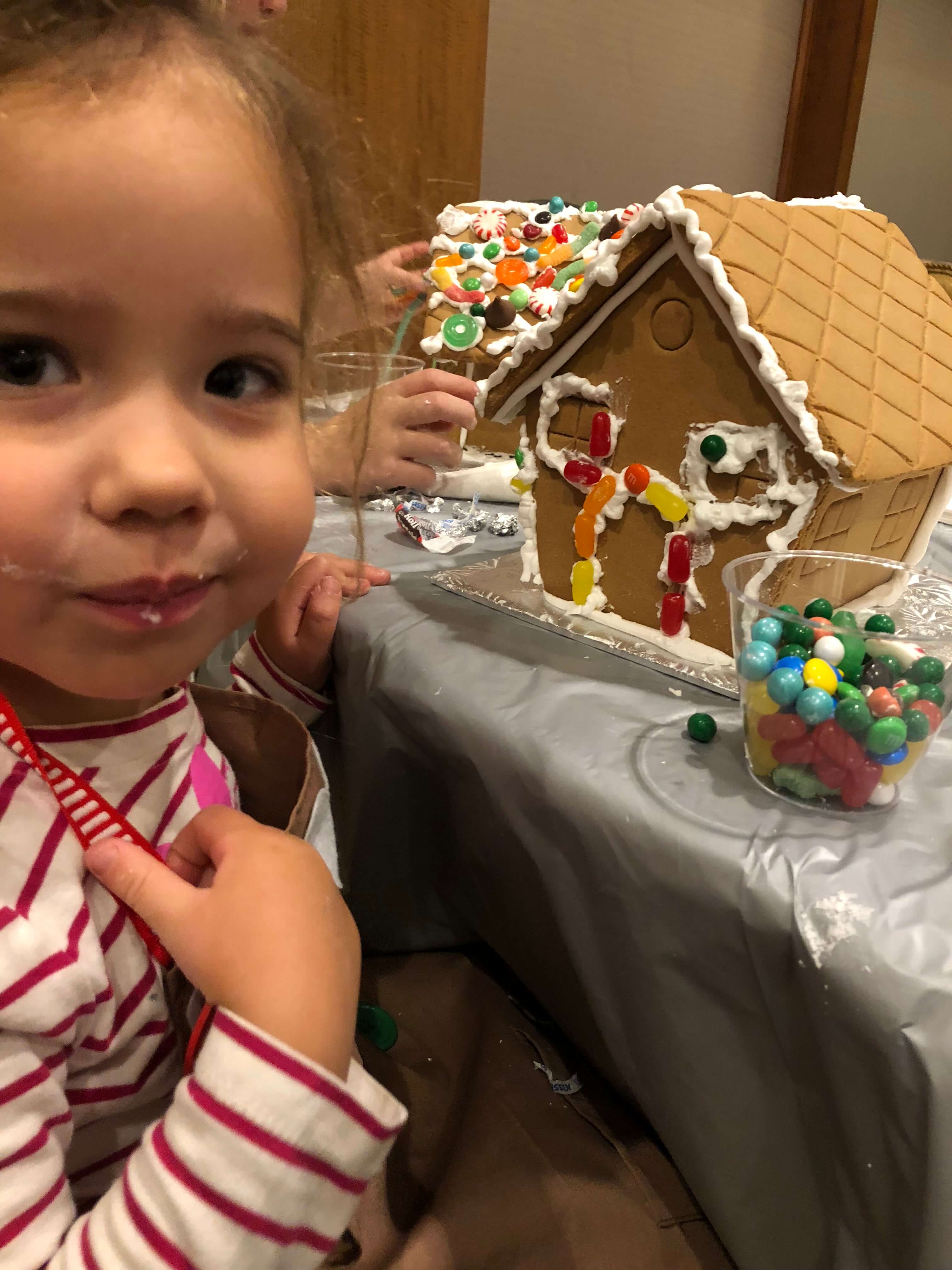 gingerbread house decorating adding icing westchester events for kids