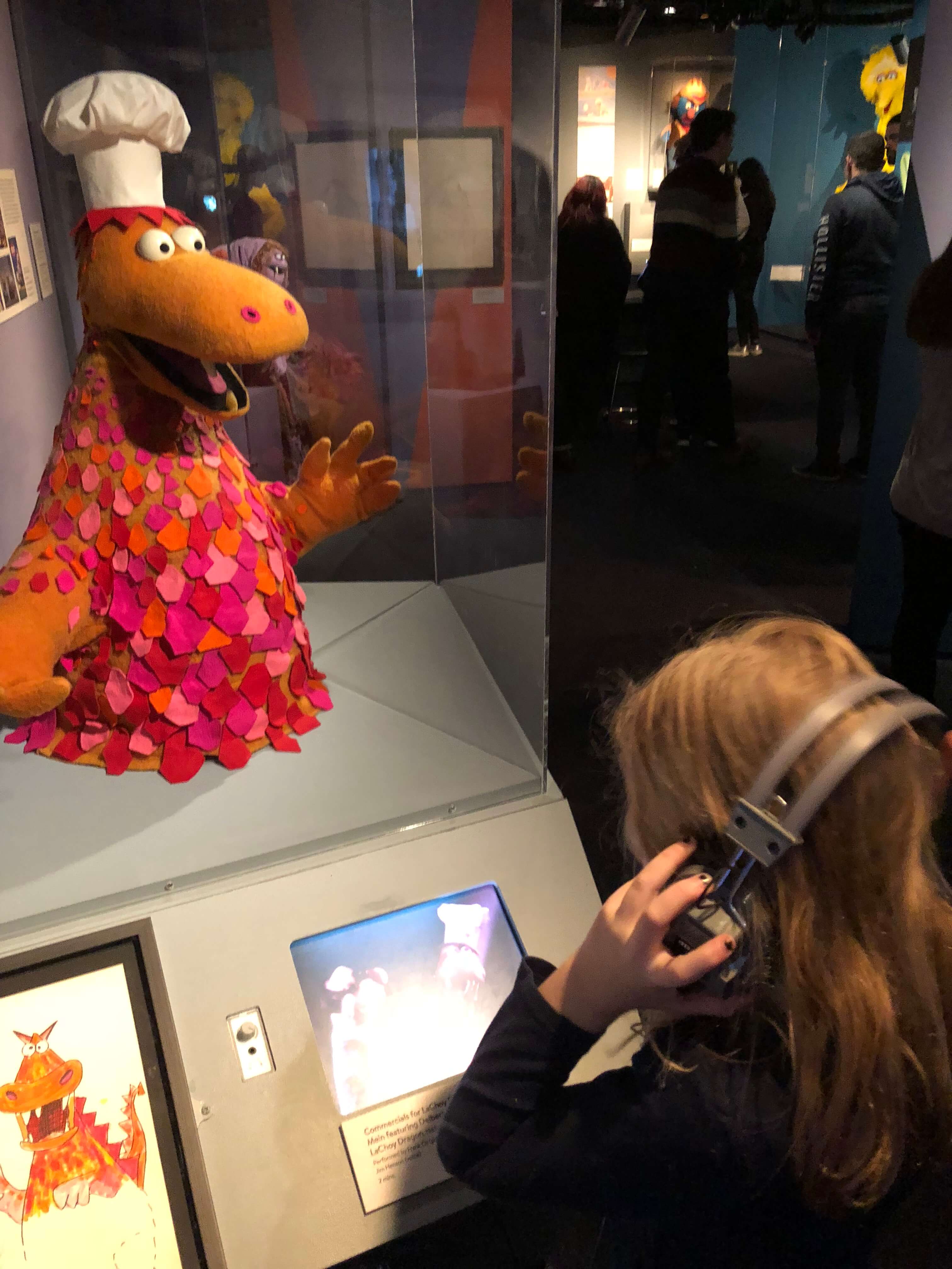 museum of the moving image screen  The Jim Henson Exhibition interactive for kids