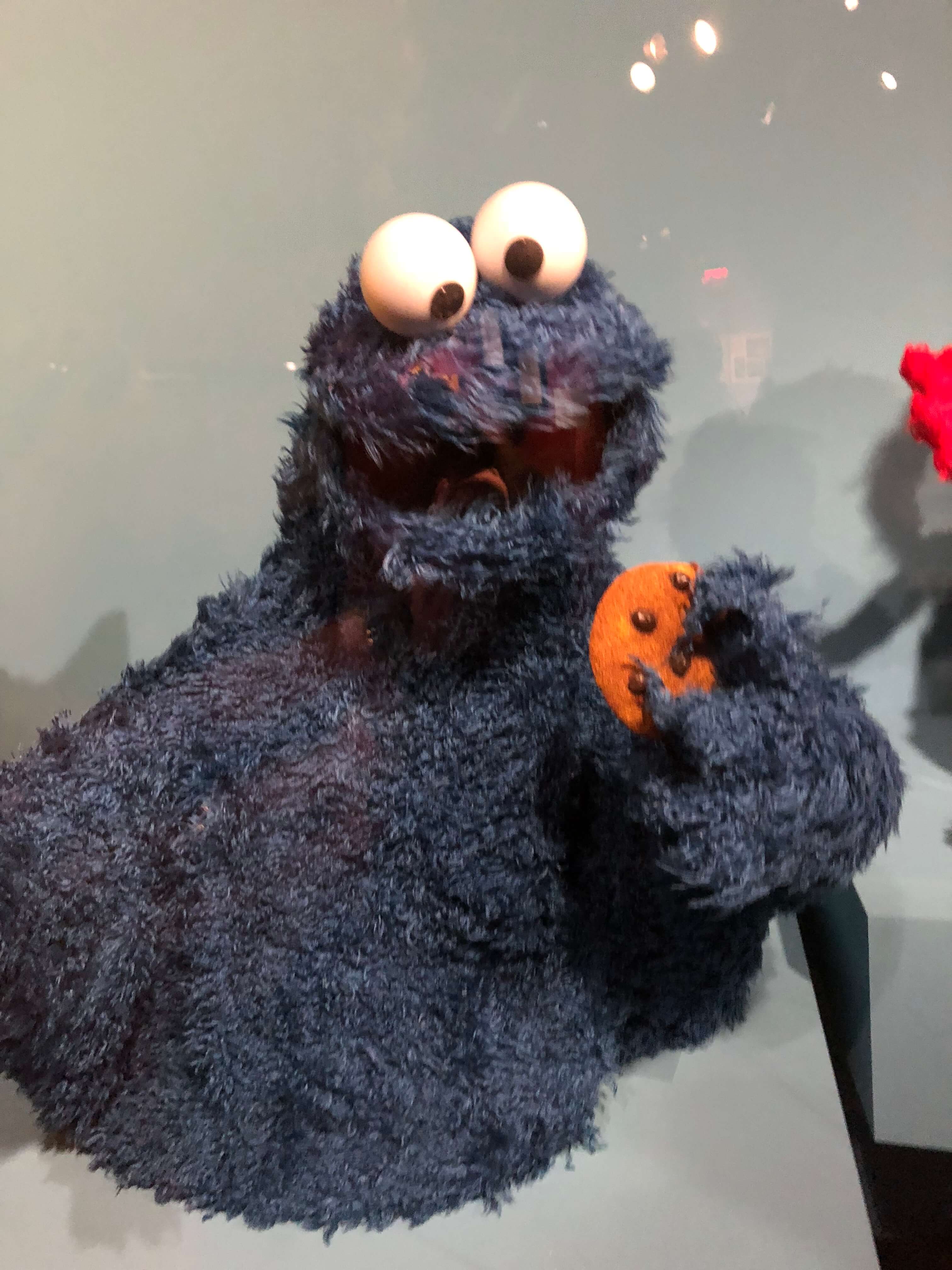 museum of the moving image screen  The Jim Henson Exhibition cookie monster
