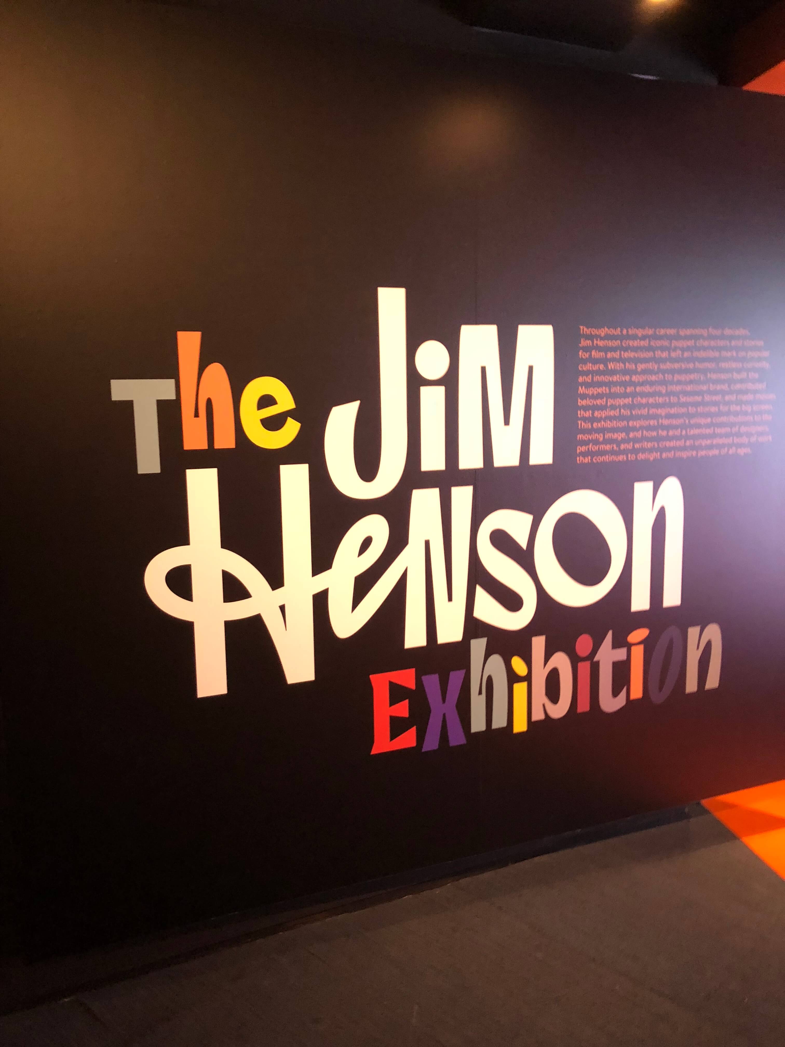 The Jim Henson Exhibition at the museum of the moving image