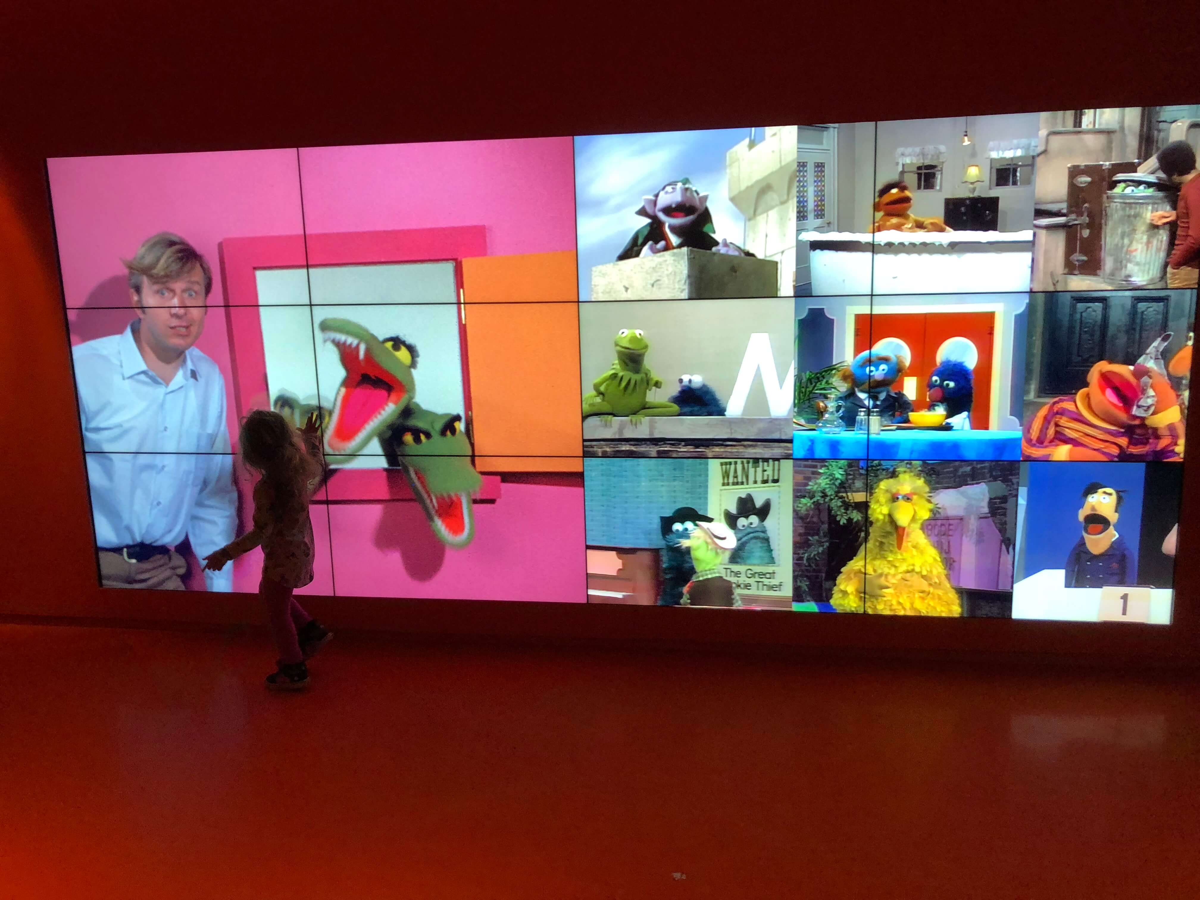 The Jim Henson Exhibition at the museum of the moving image for kids