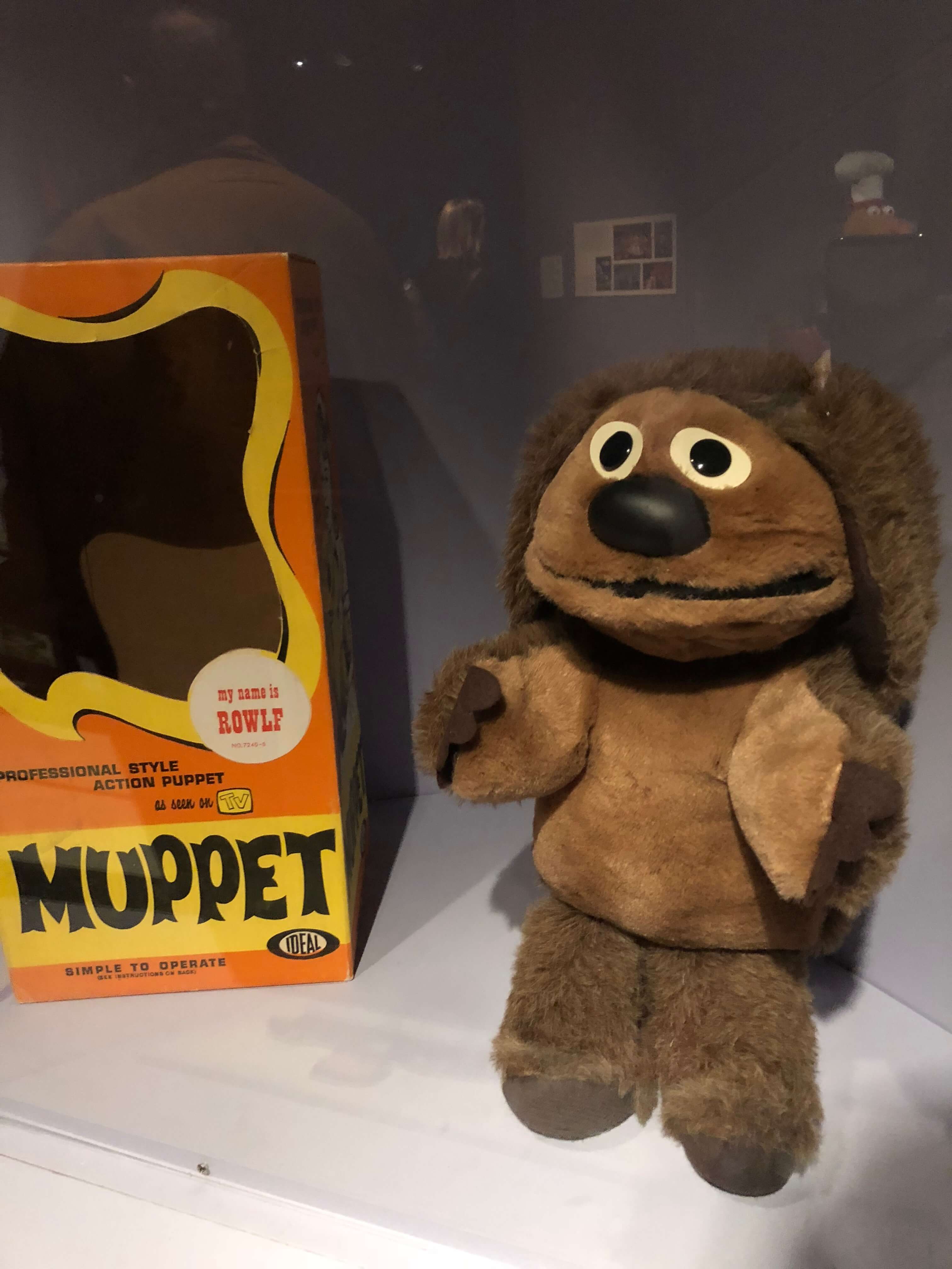 museum of the moving image screen  The Jim Henson Exhibition rowlf