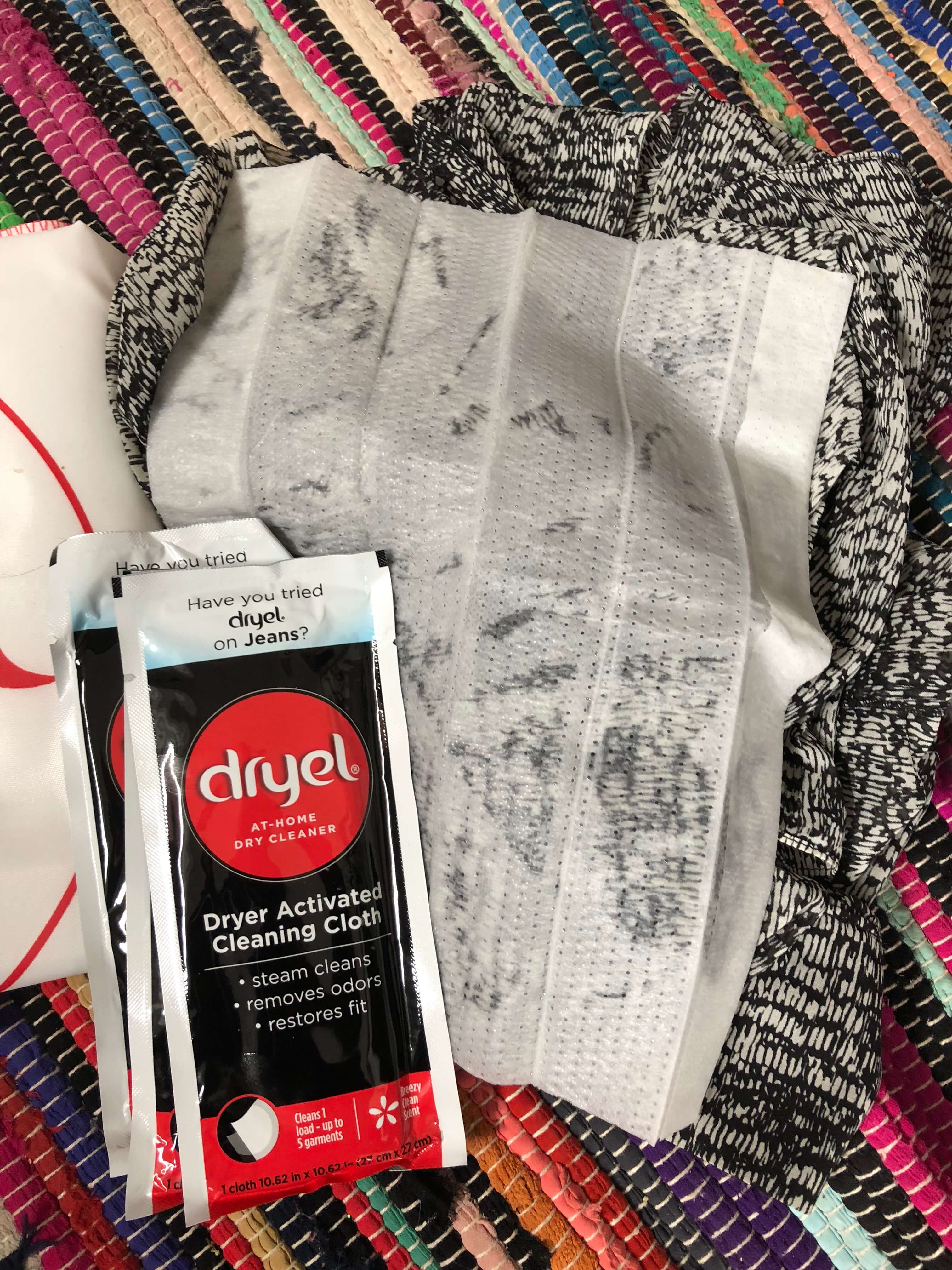 dry cleaning at home with dryel