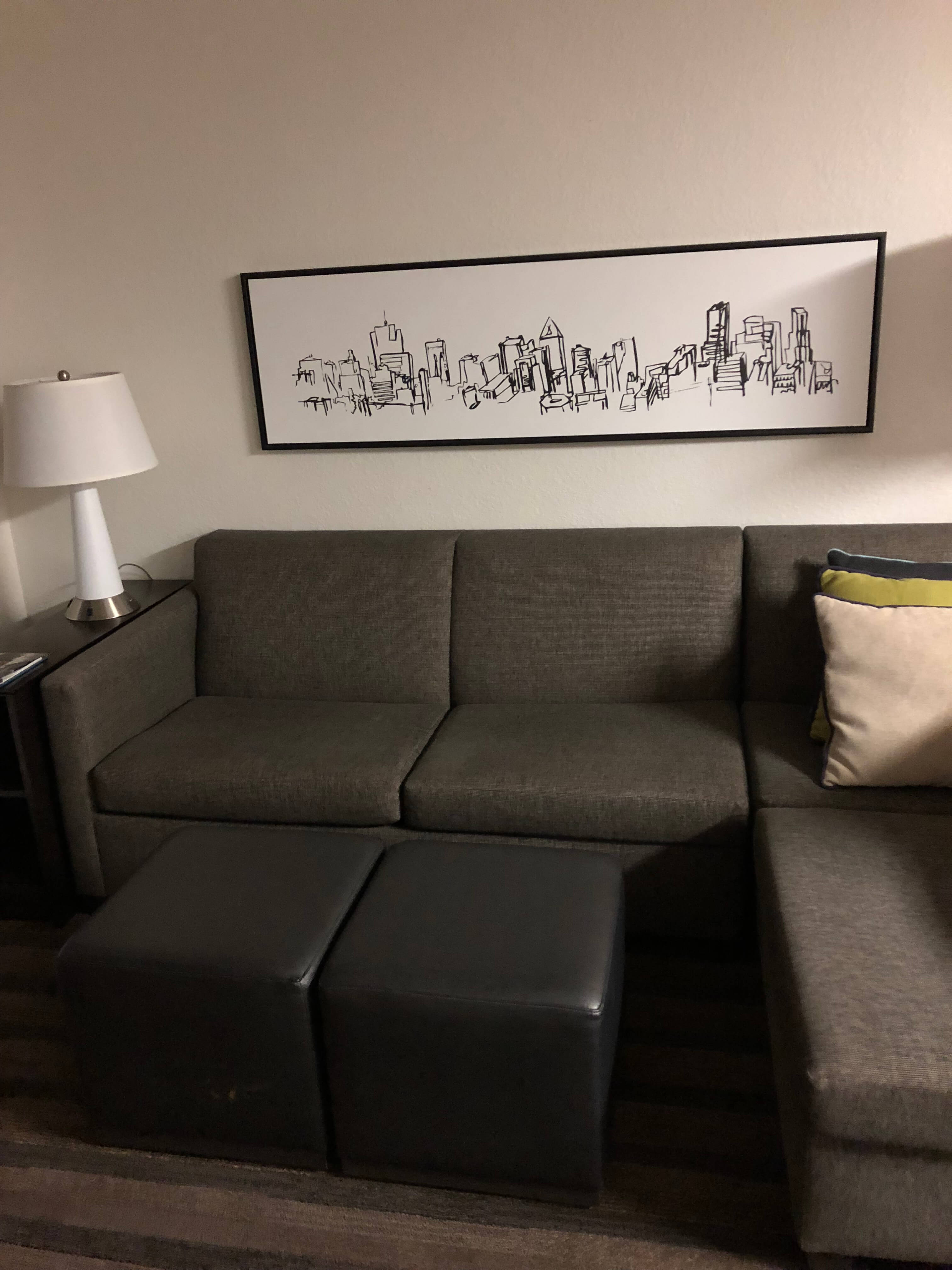 dutchess county hyatt house fishkill couch