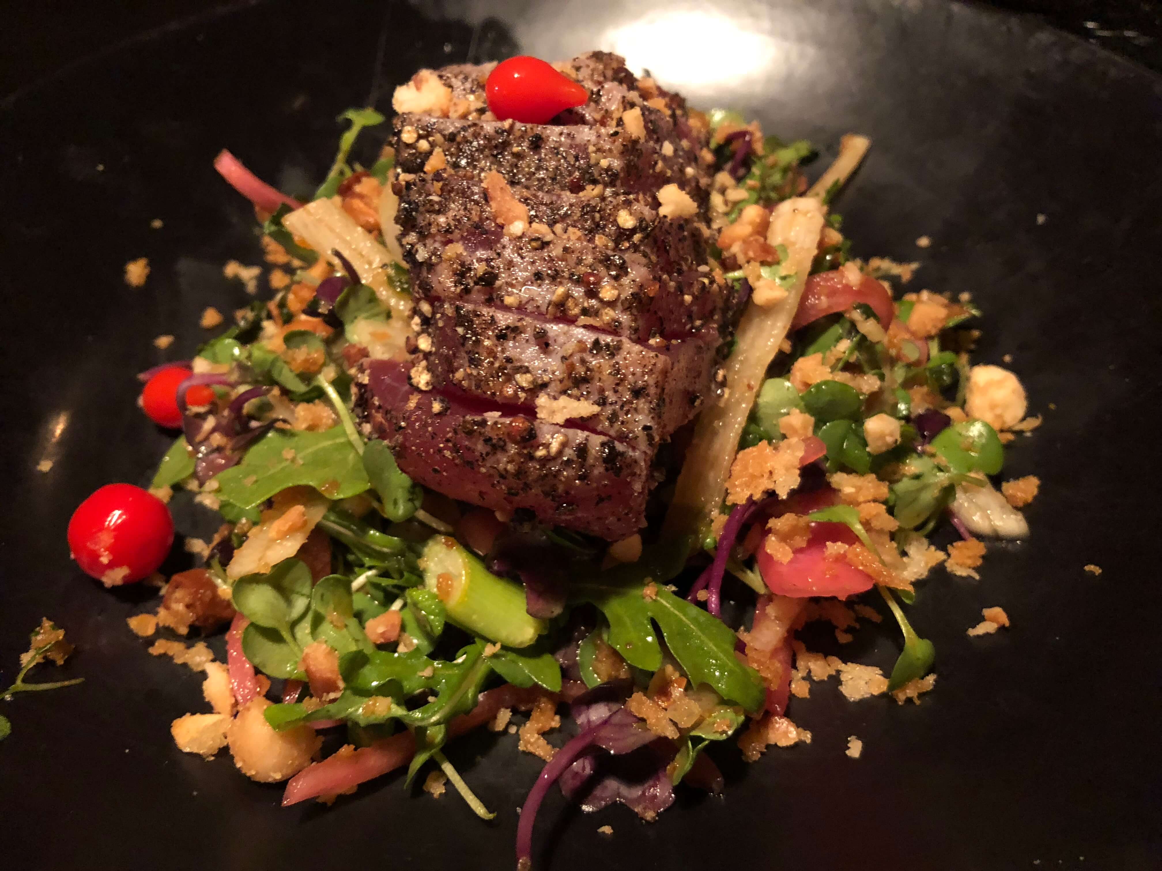 sashami at fire tower in vermont