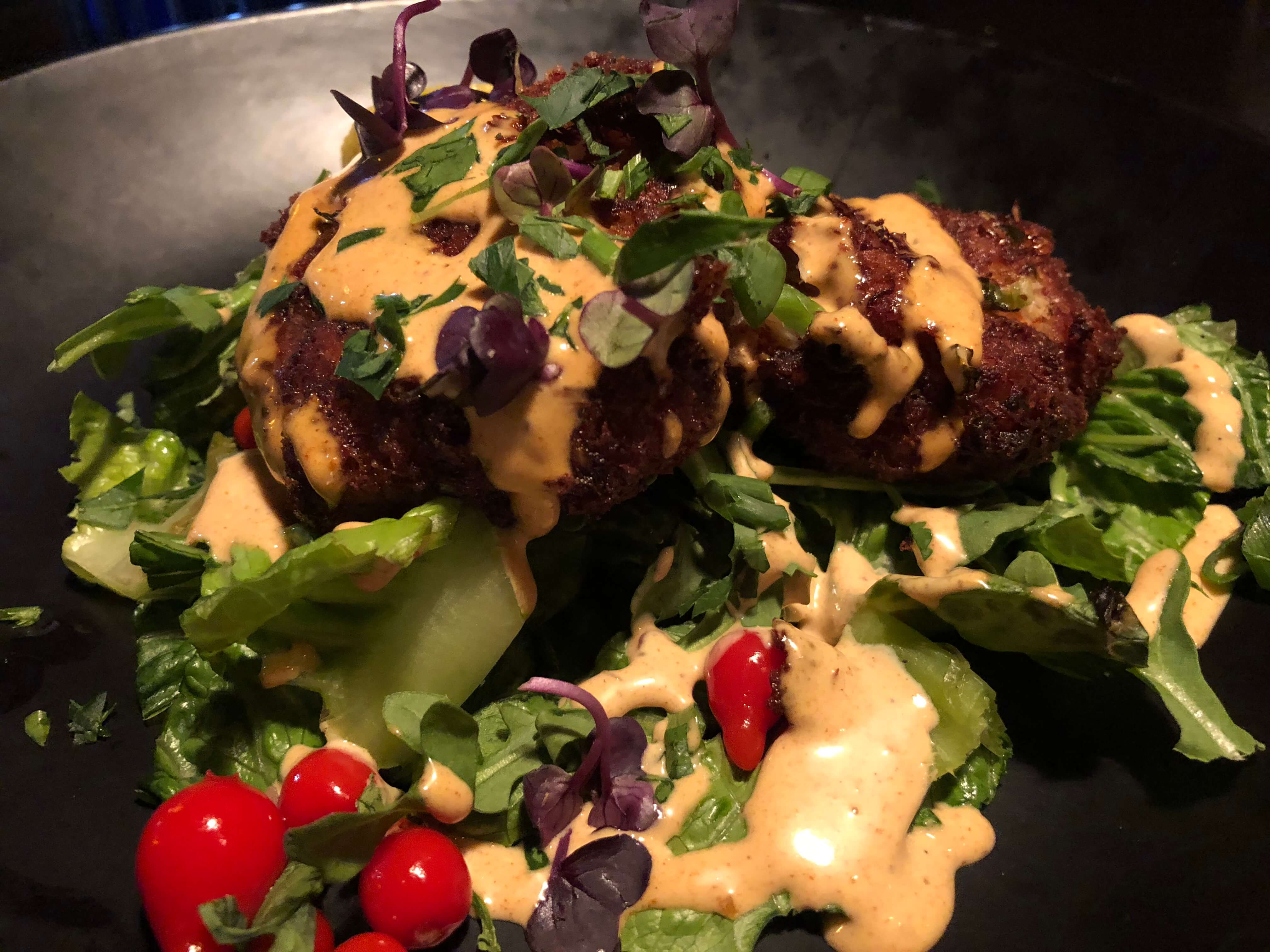 Crab and Lobster Cakes at Fire Tower