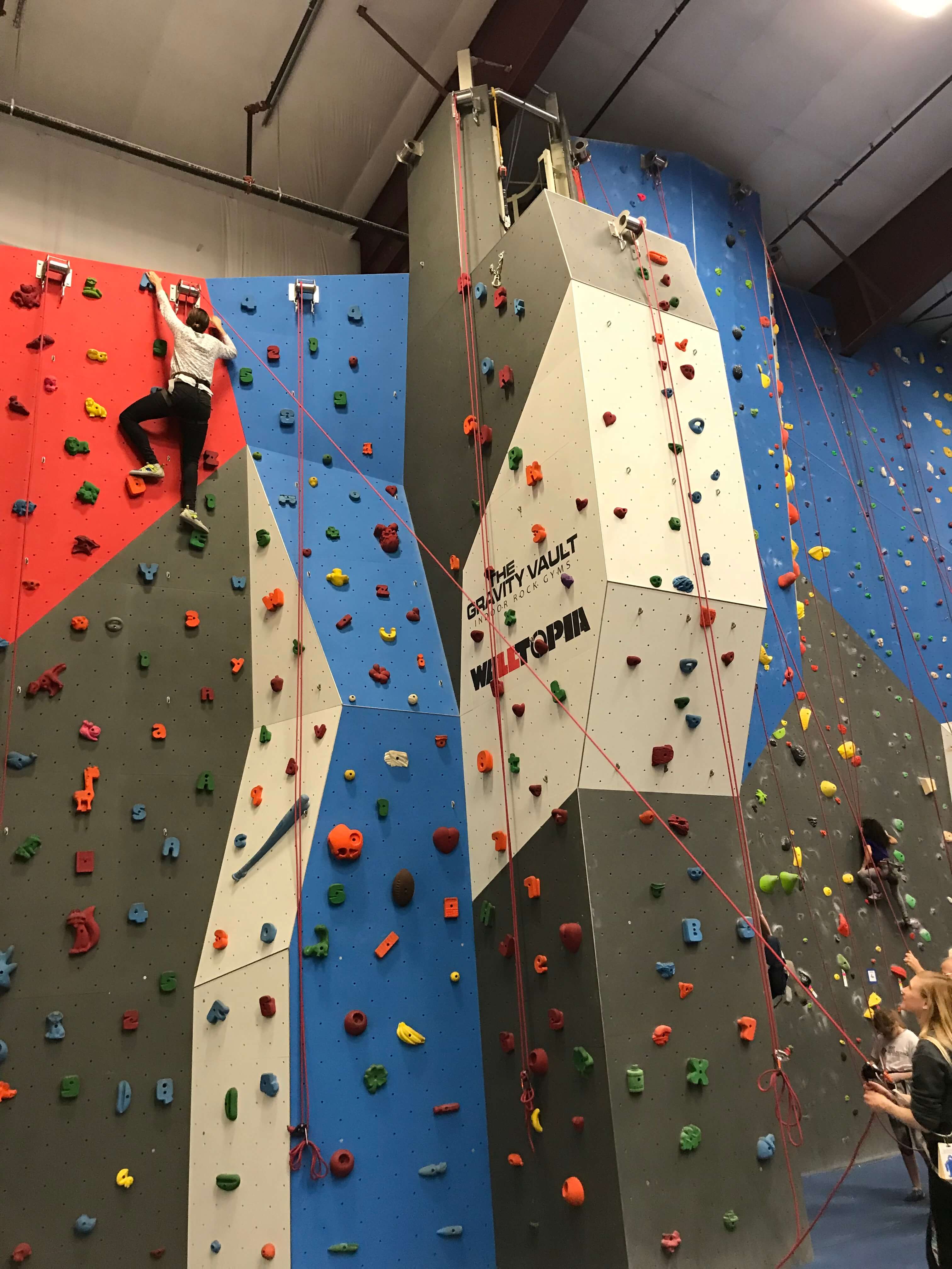 the Gravity Vault in dutchess county mom