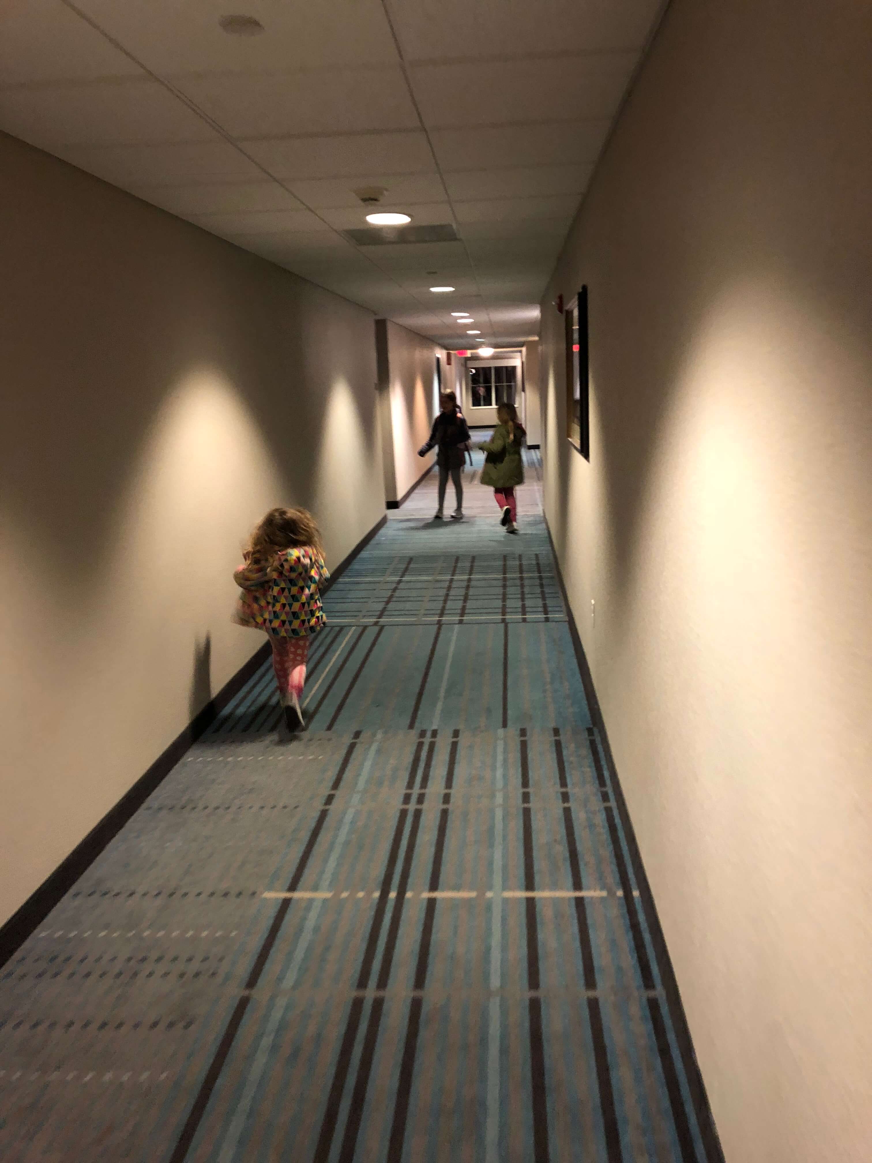 hallway run Luxurious Suites for Families at Hyatt House Fishkill/Poughkeepsie