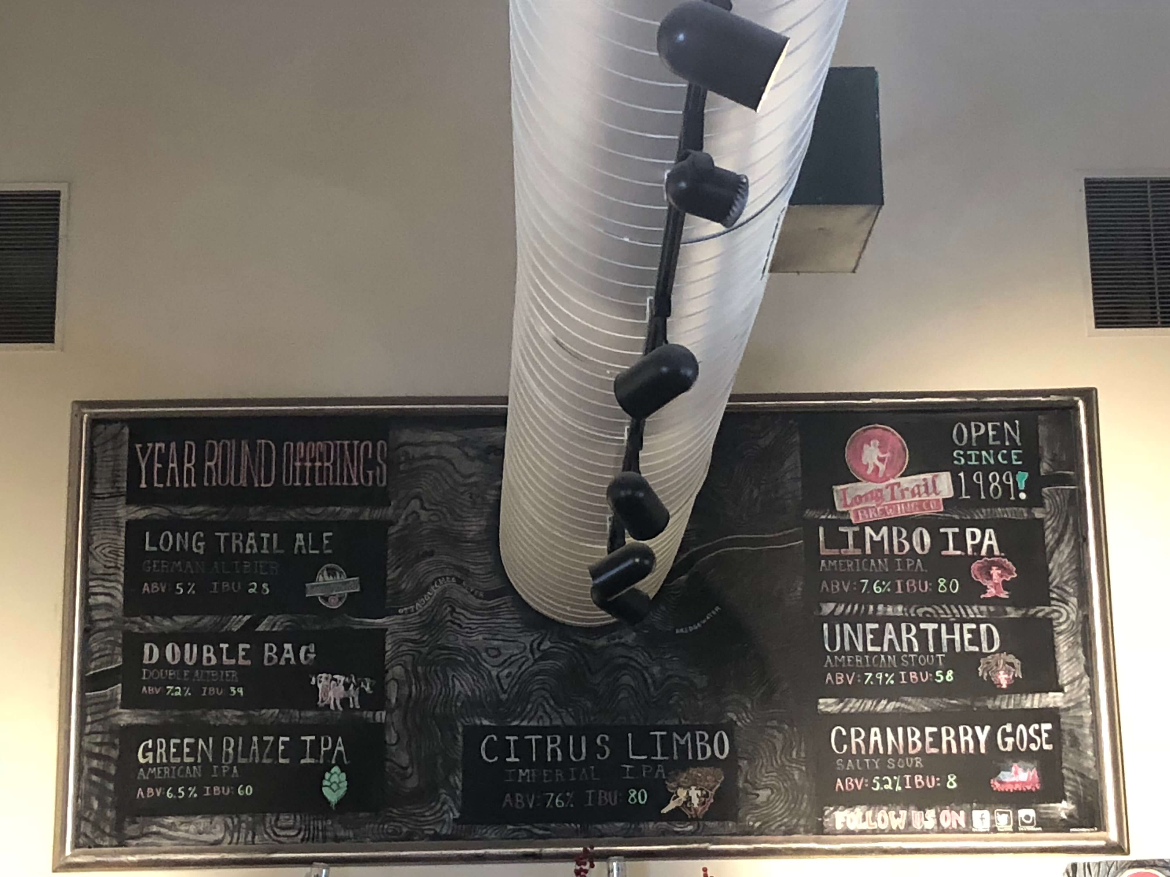 long trail brewery in vermont