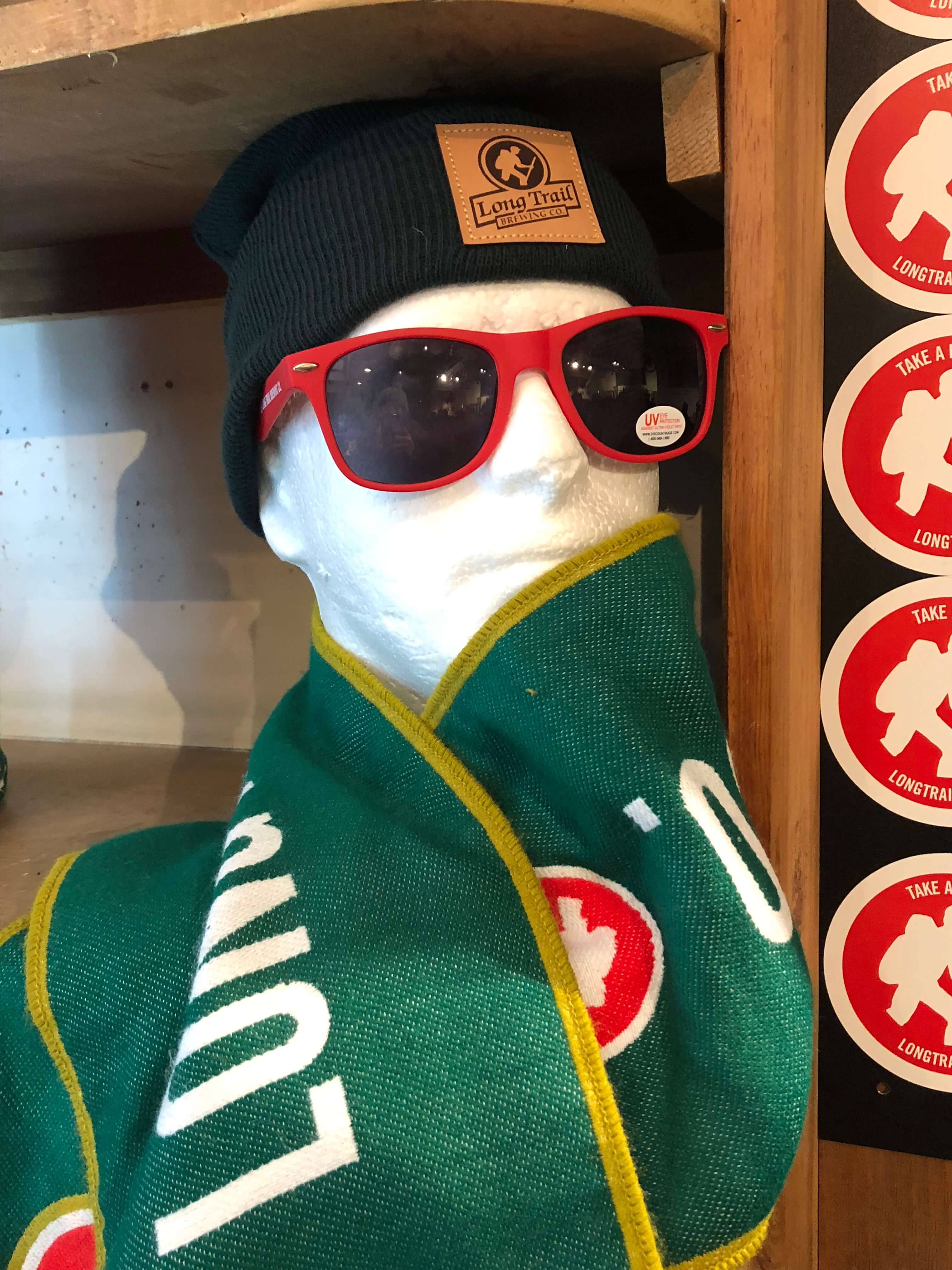 long trail brewery scarf