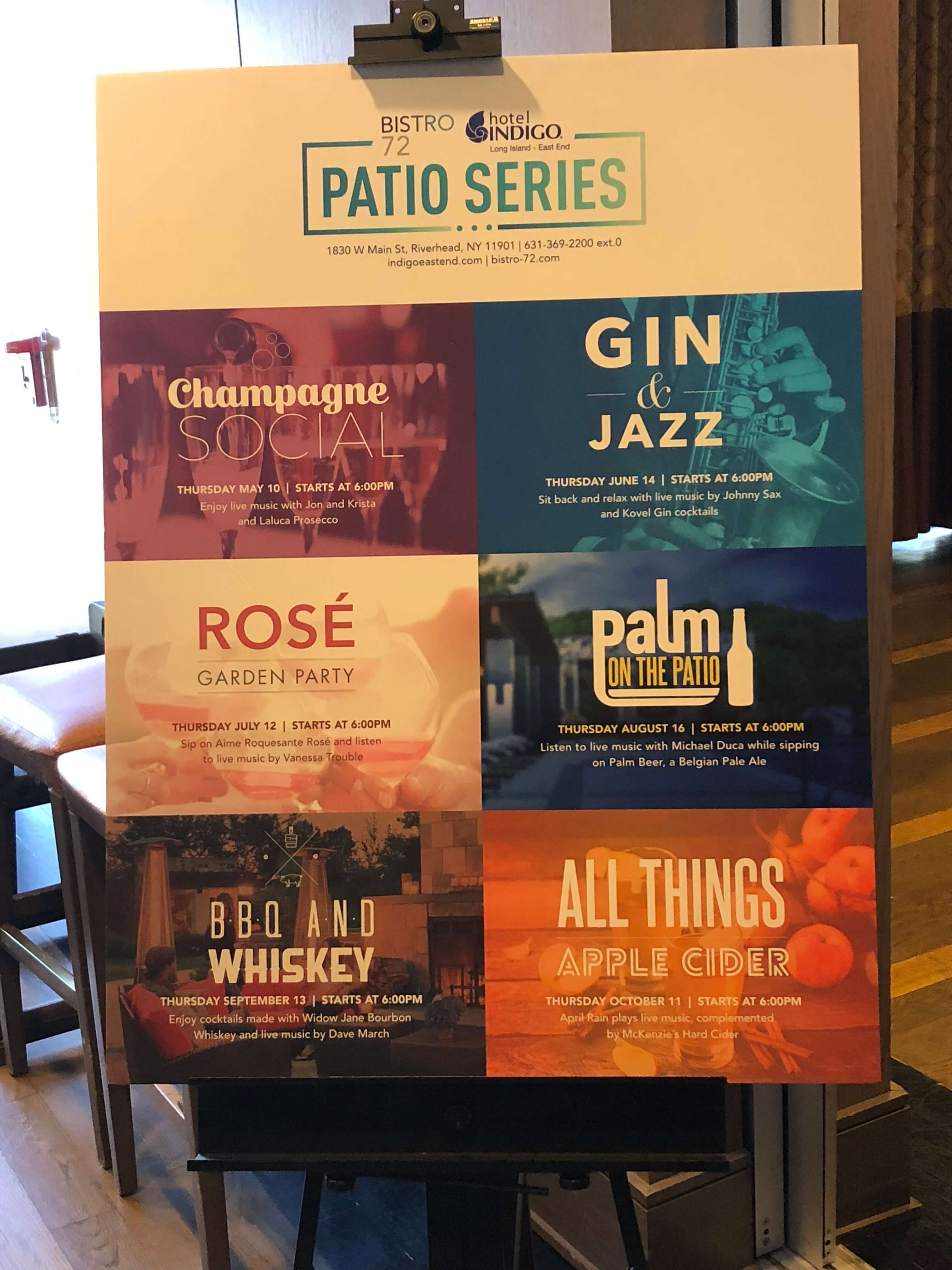 hotel indigo east end long island patio series