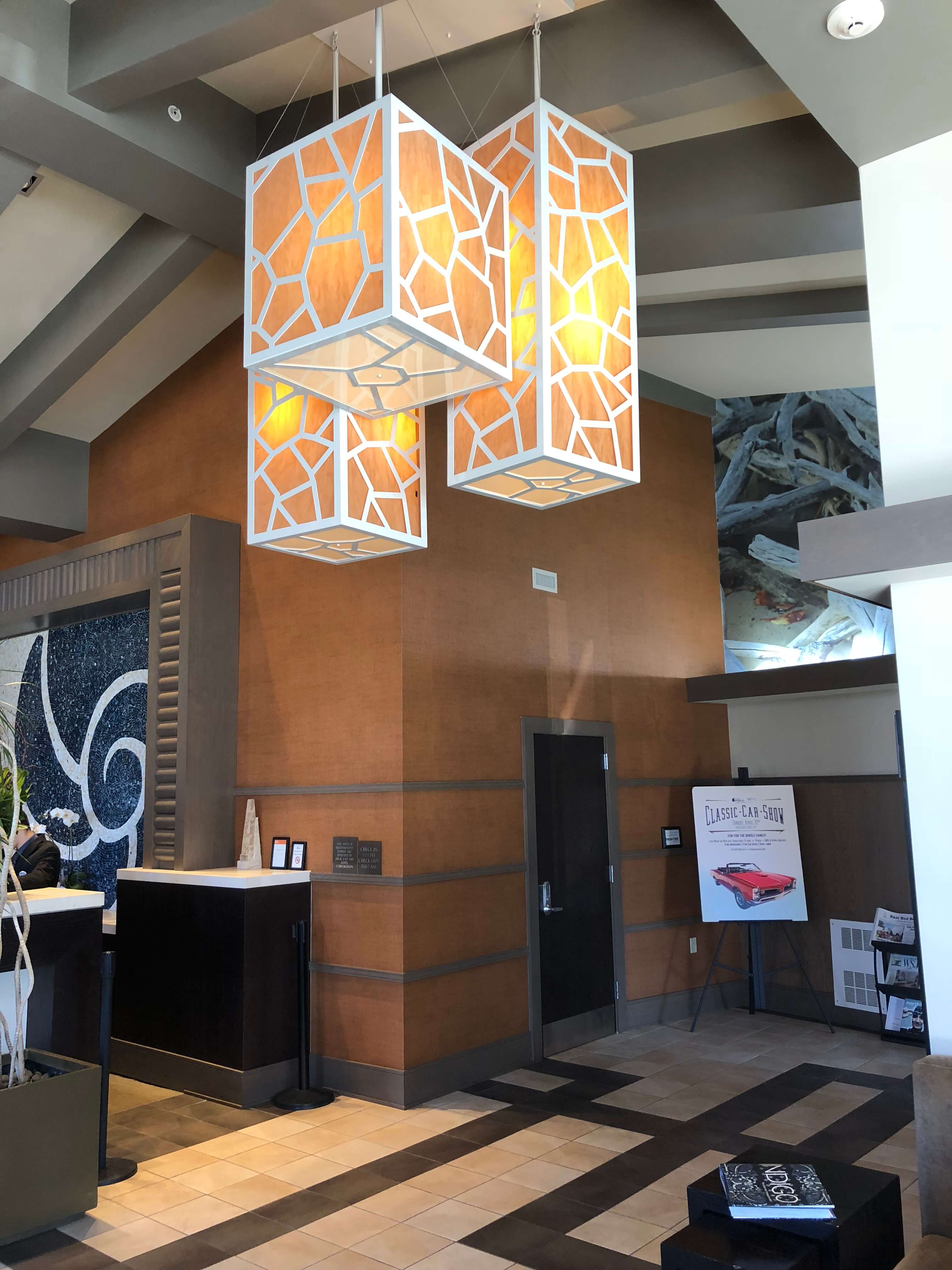 Weekend Escape to Long Island at Hotel Indigo East End lobby