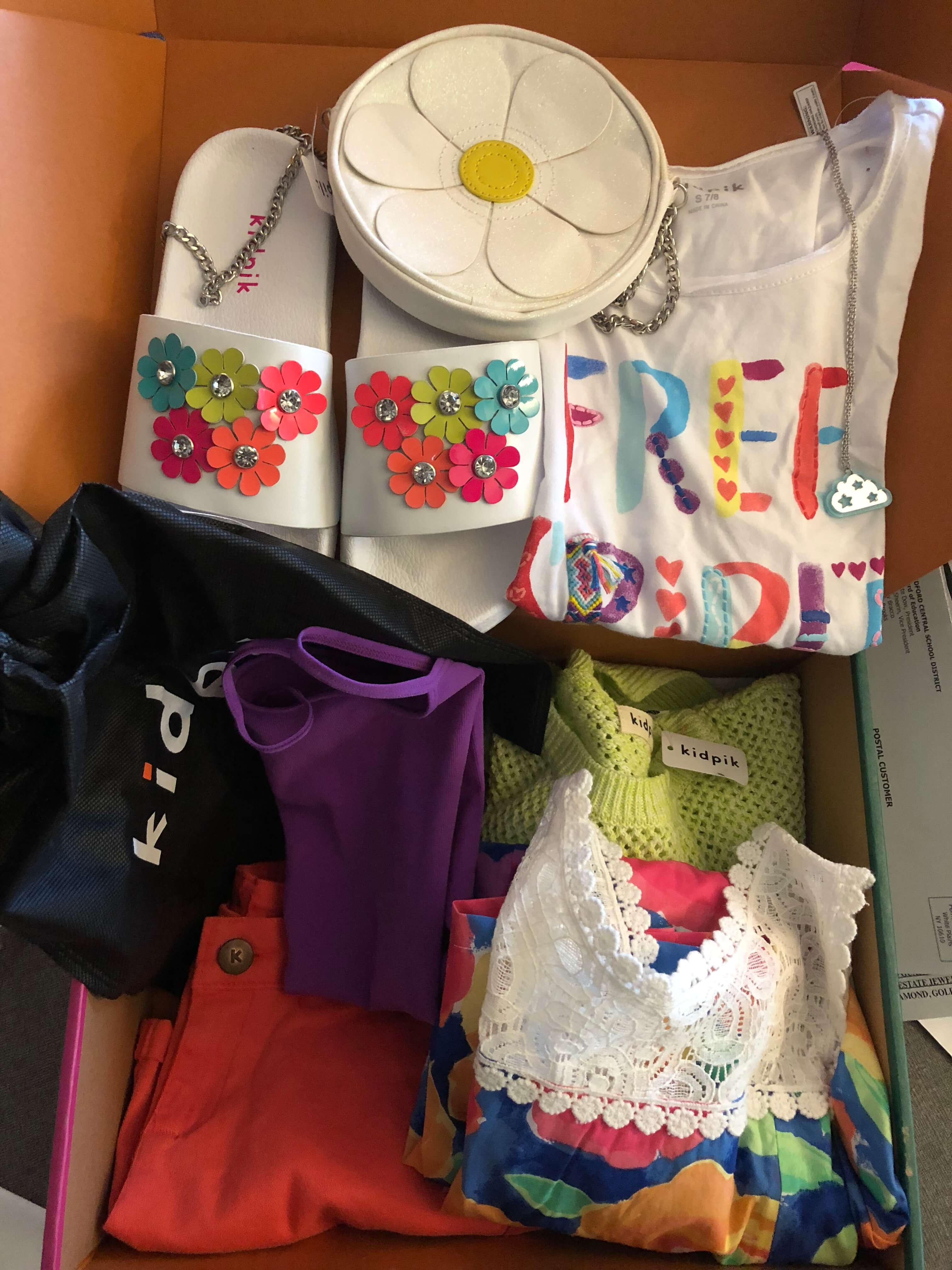 kidpik vacation and camp boxes for girls