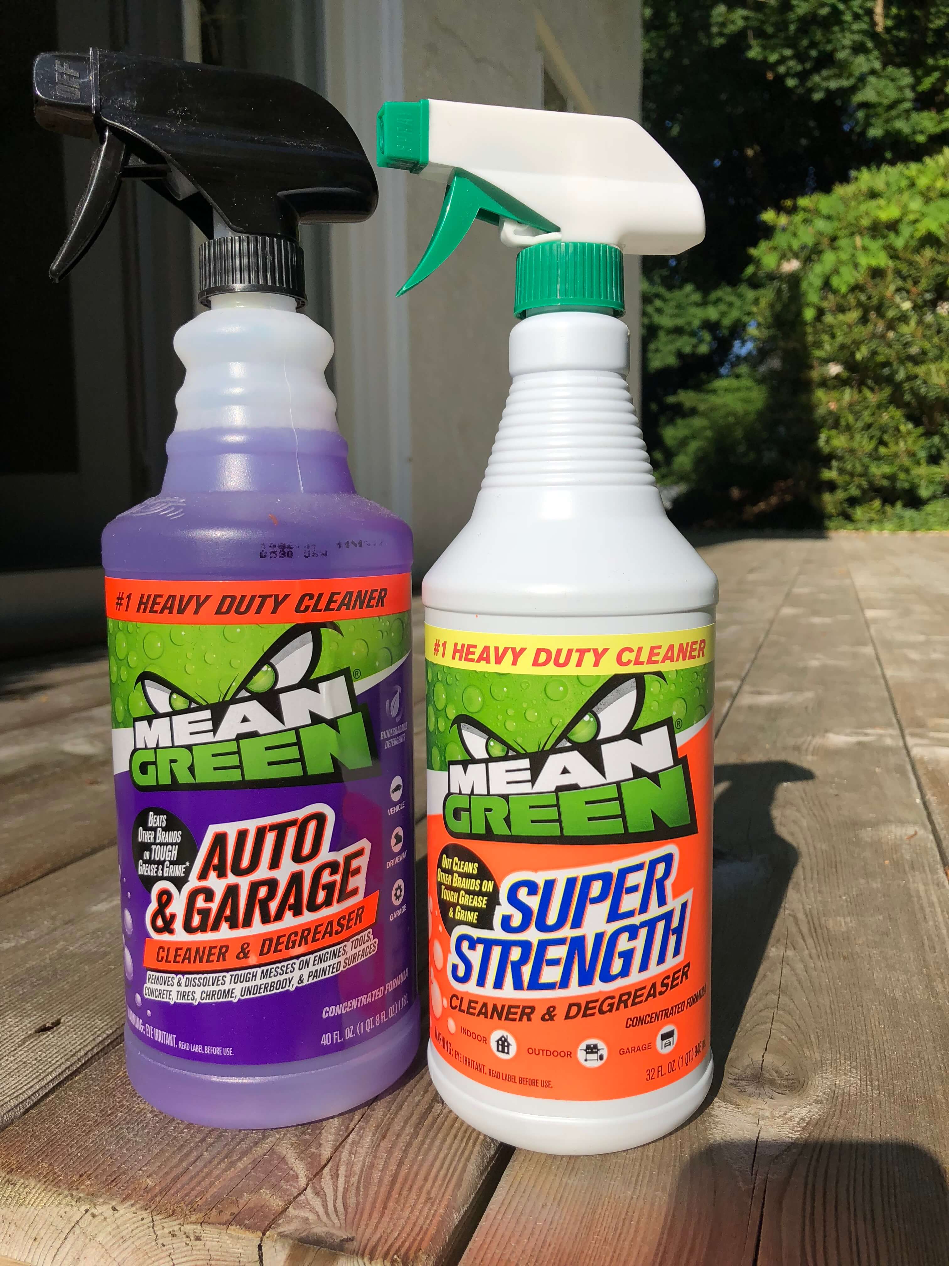 Outdoor Cleaning Solutions with mean green