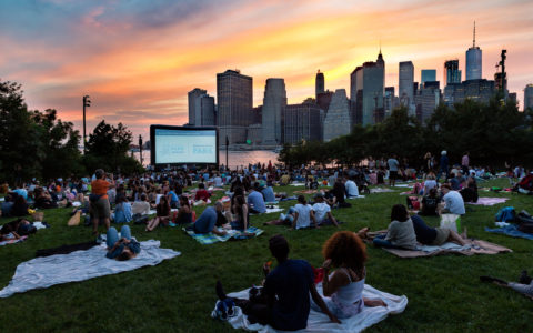 Movies with a View in Brooklyn Bridge Park