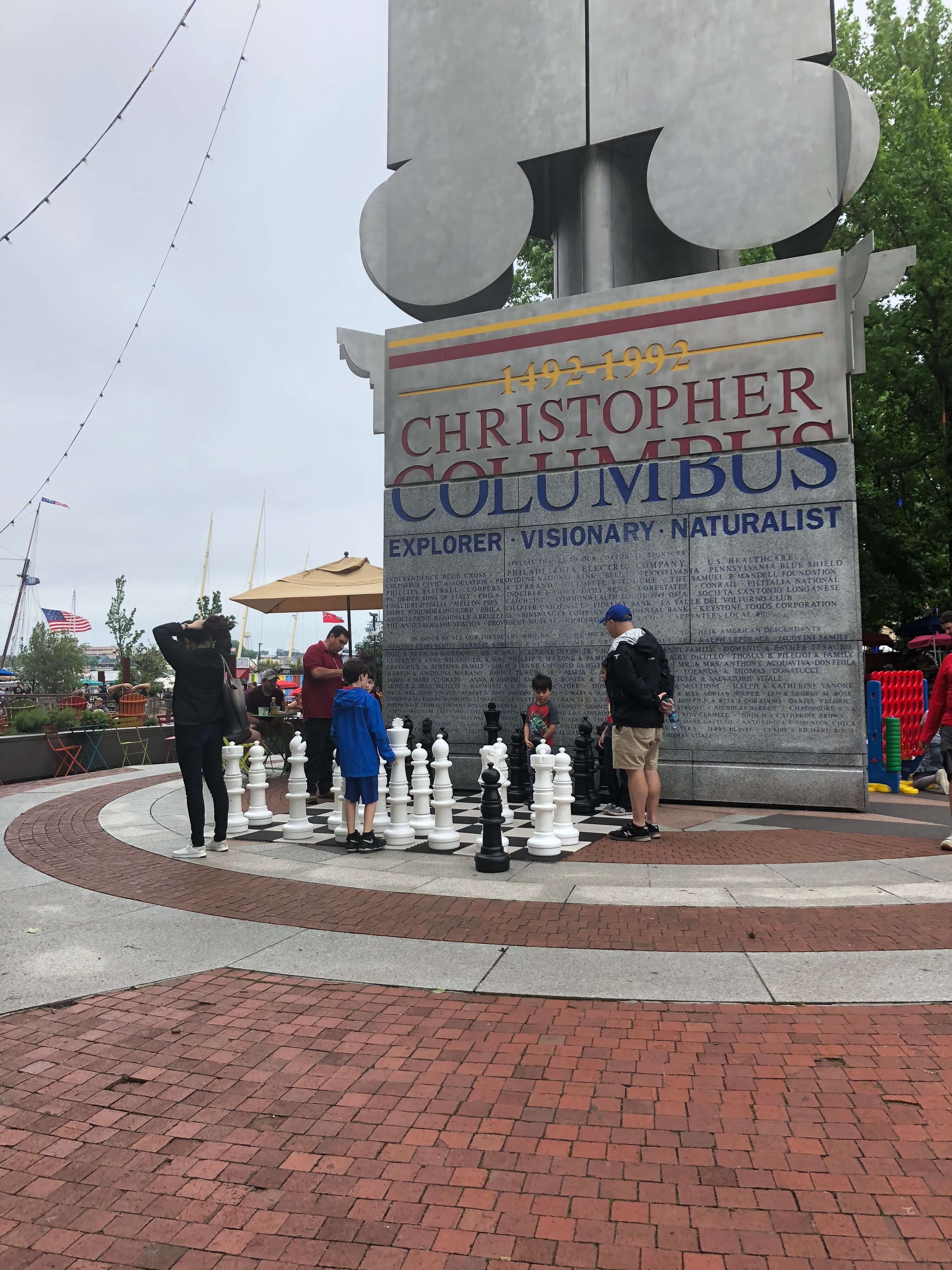 christopher columbus park chess