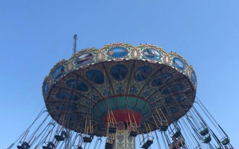 Casino Pier Breakwater Beach swing