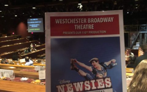 Newsies was incredible at the Westchester Broadway Theater