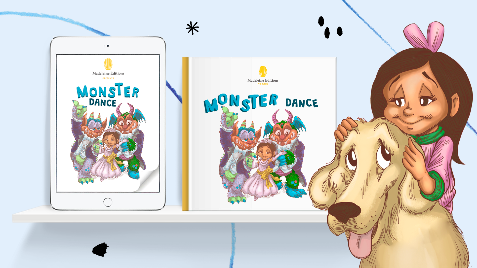 Monster Dance new book for kids dealing with COVID-19