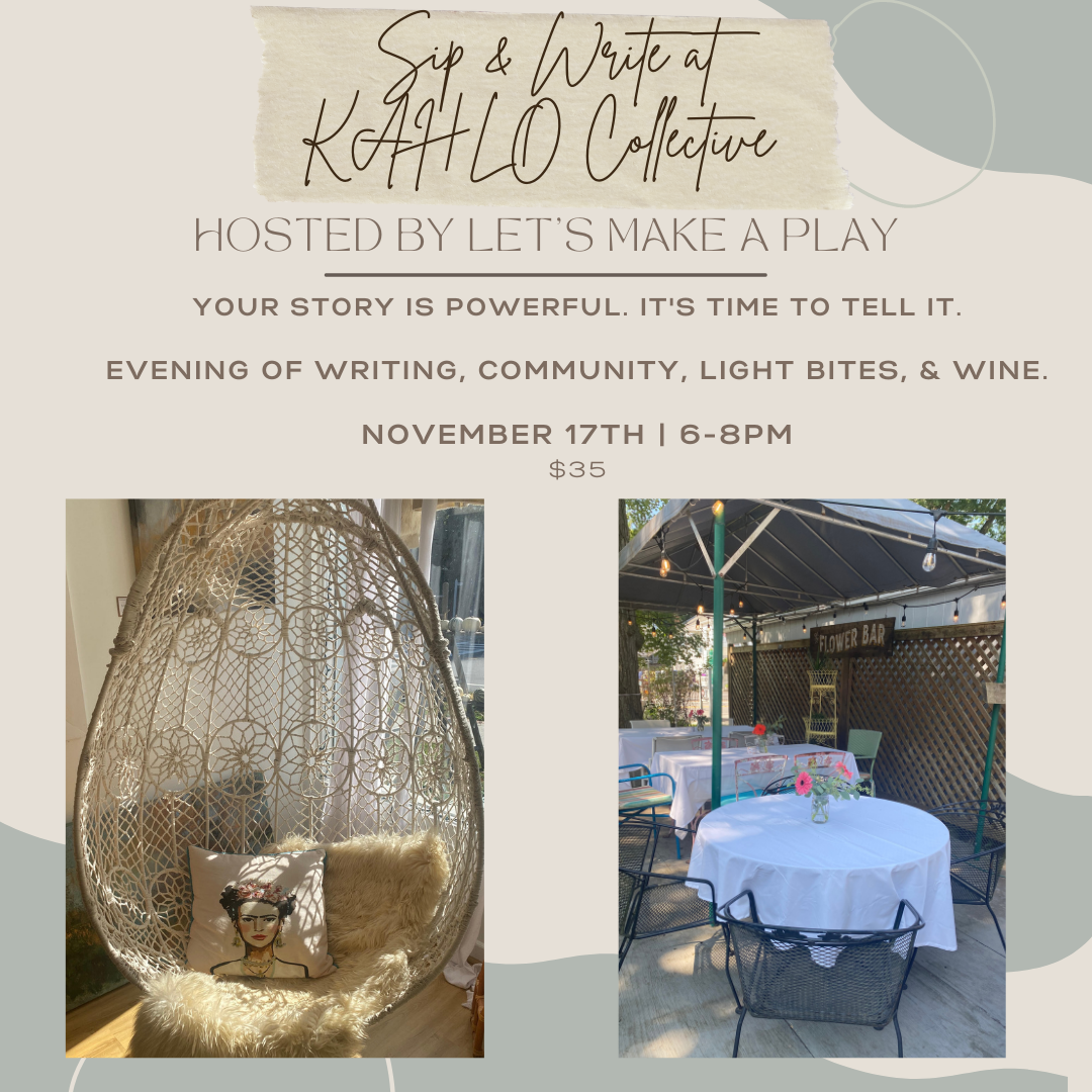 Sip and Write at KAHLO Collective