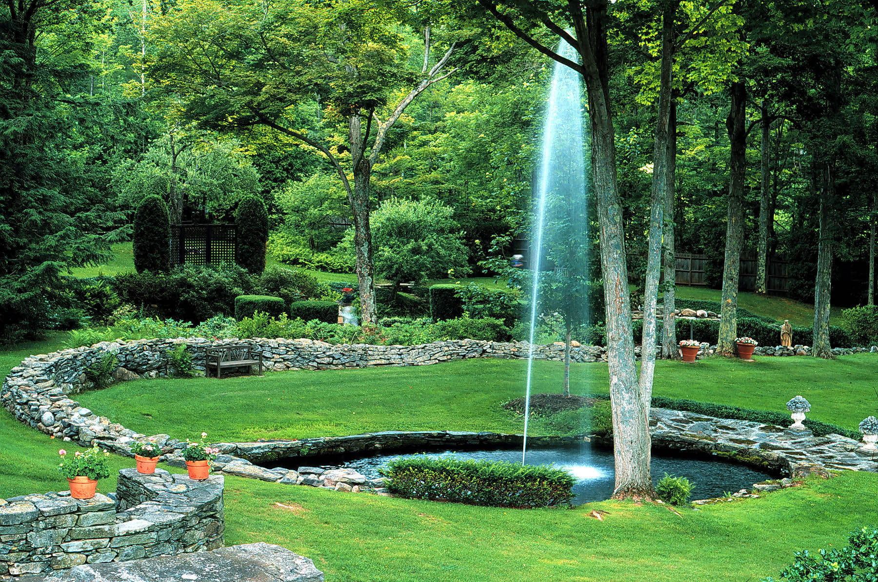 Ashuntilly Garden, Tyringham, MA