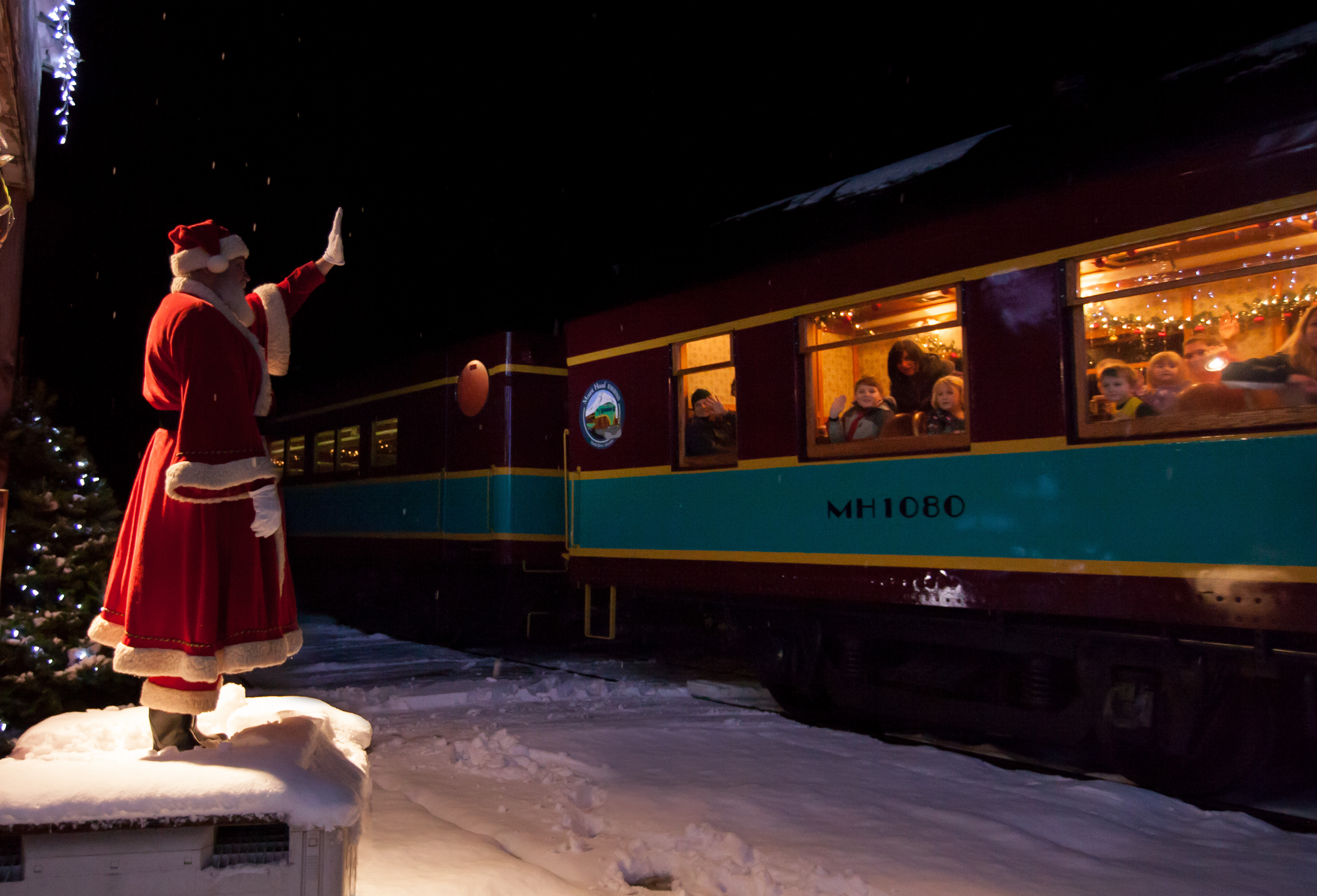 The Saratoga & North Creek Railway Returns to The North Pole Onboard