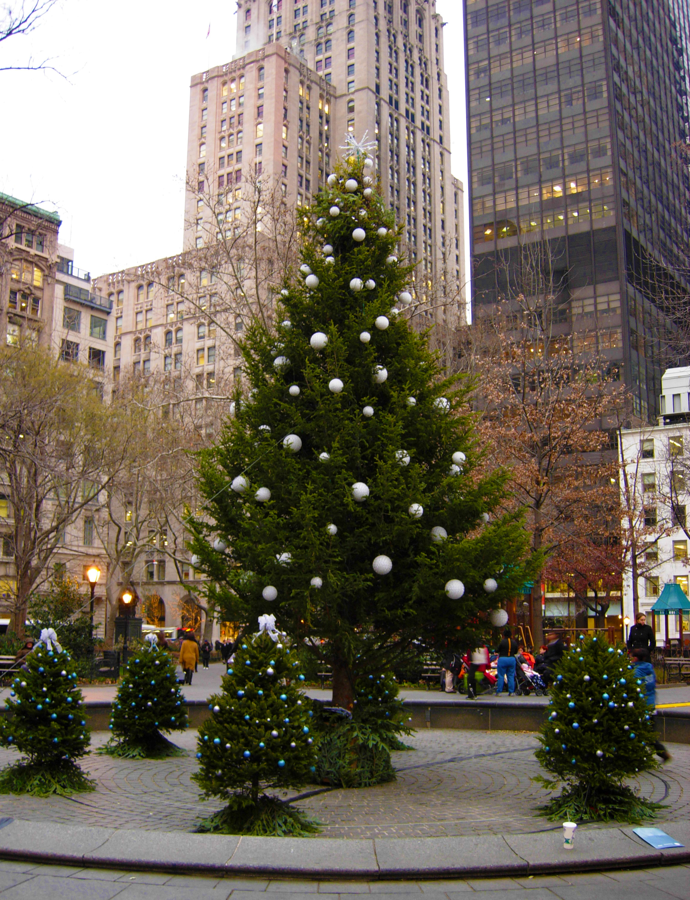 Tree Lighting Ceremony at Madison Square Park in NYC