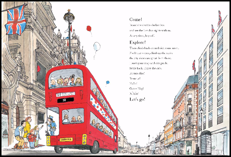 All Aboard the London Bus Kids Book and Review