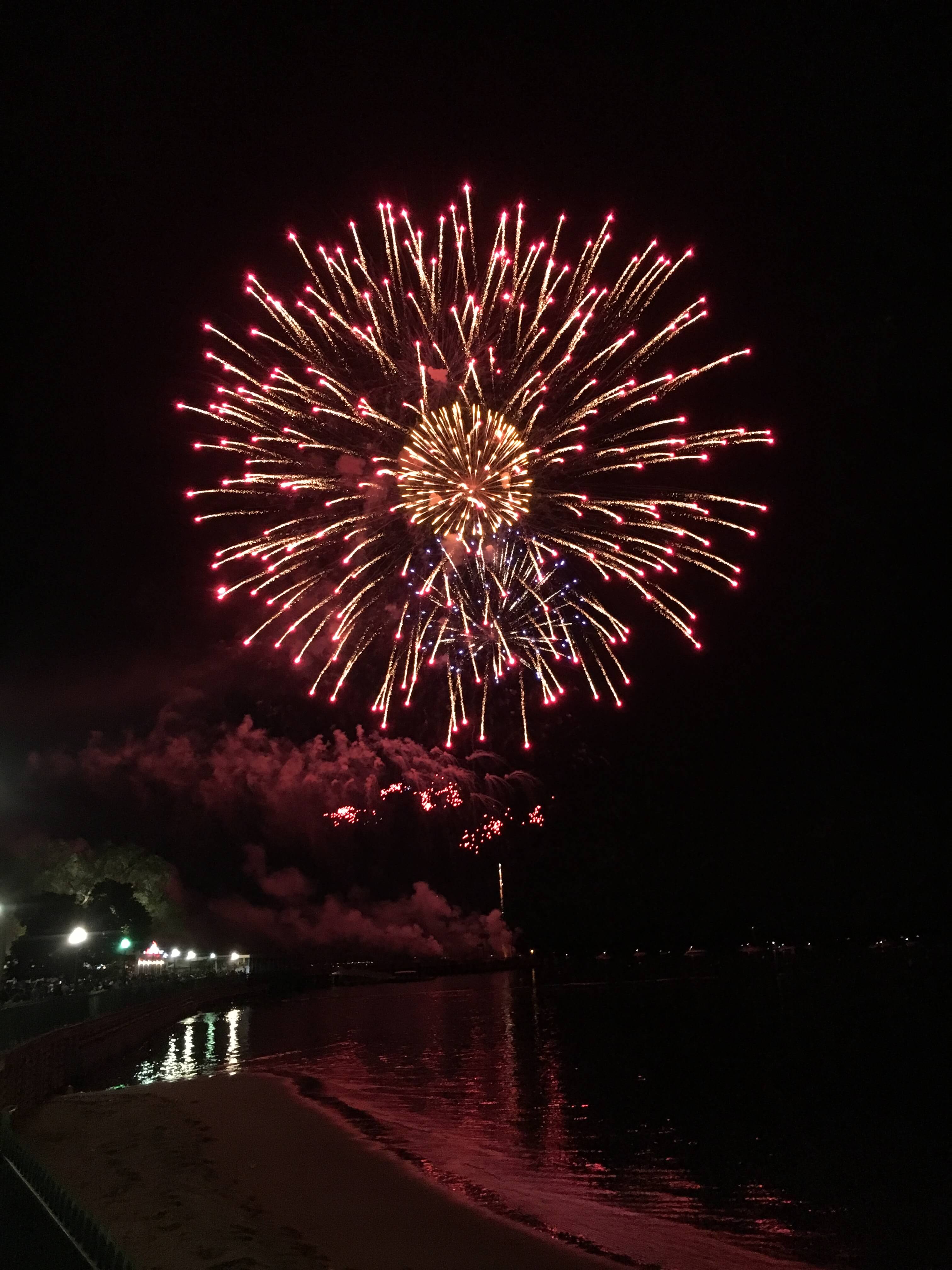 Free Fireworks at Playland Park in Rye