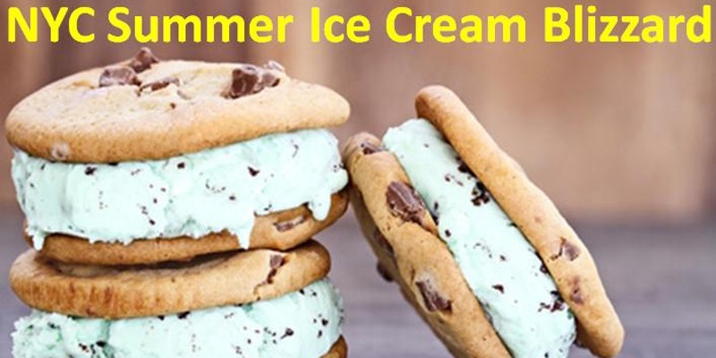 NYC Summer Ice Cream Blizzard