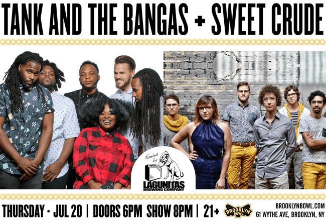 Tank and The Bangas + Sweet Crude