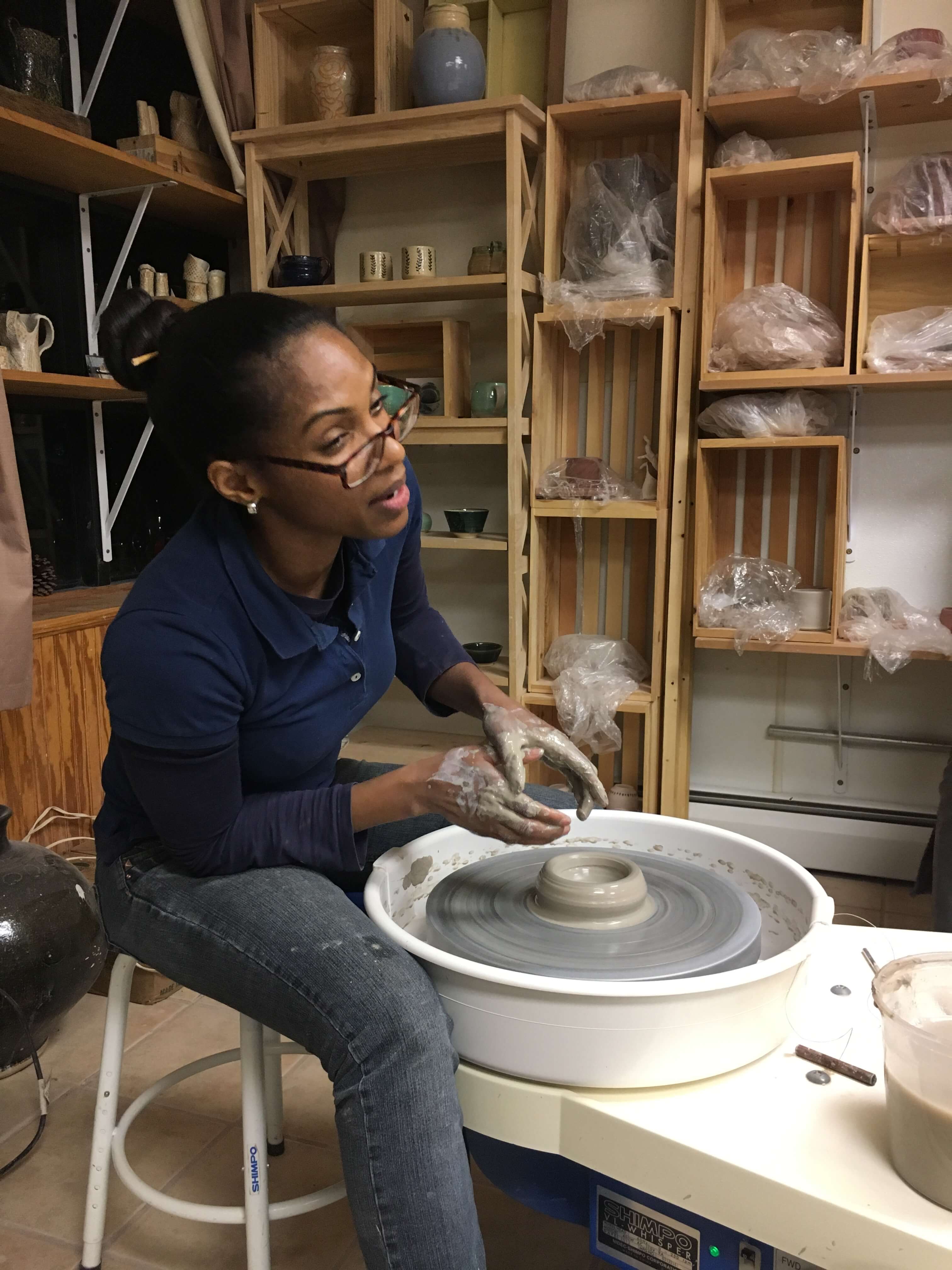 datenightideaclaysoireeyonkerspotterystudiofun Weekend Jaunts